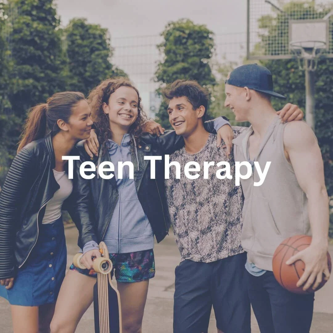 group of teenagers laughing