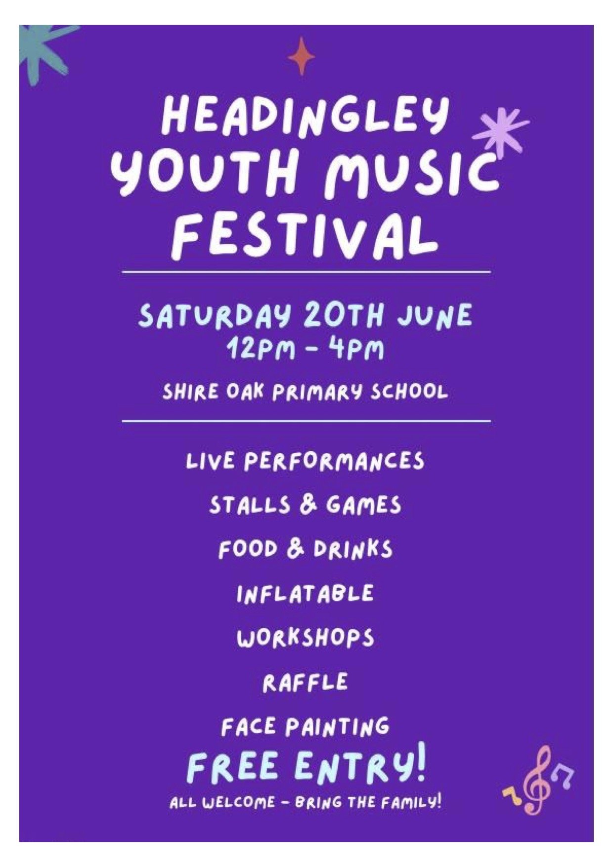 Headingley Youth Music Festival - Shire Oak Primary School