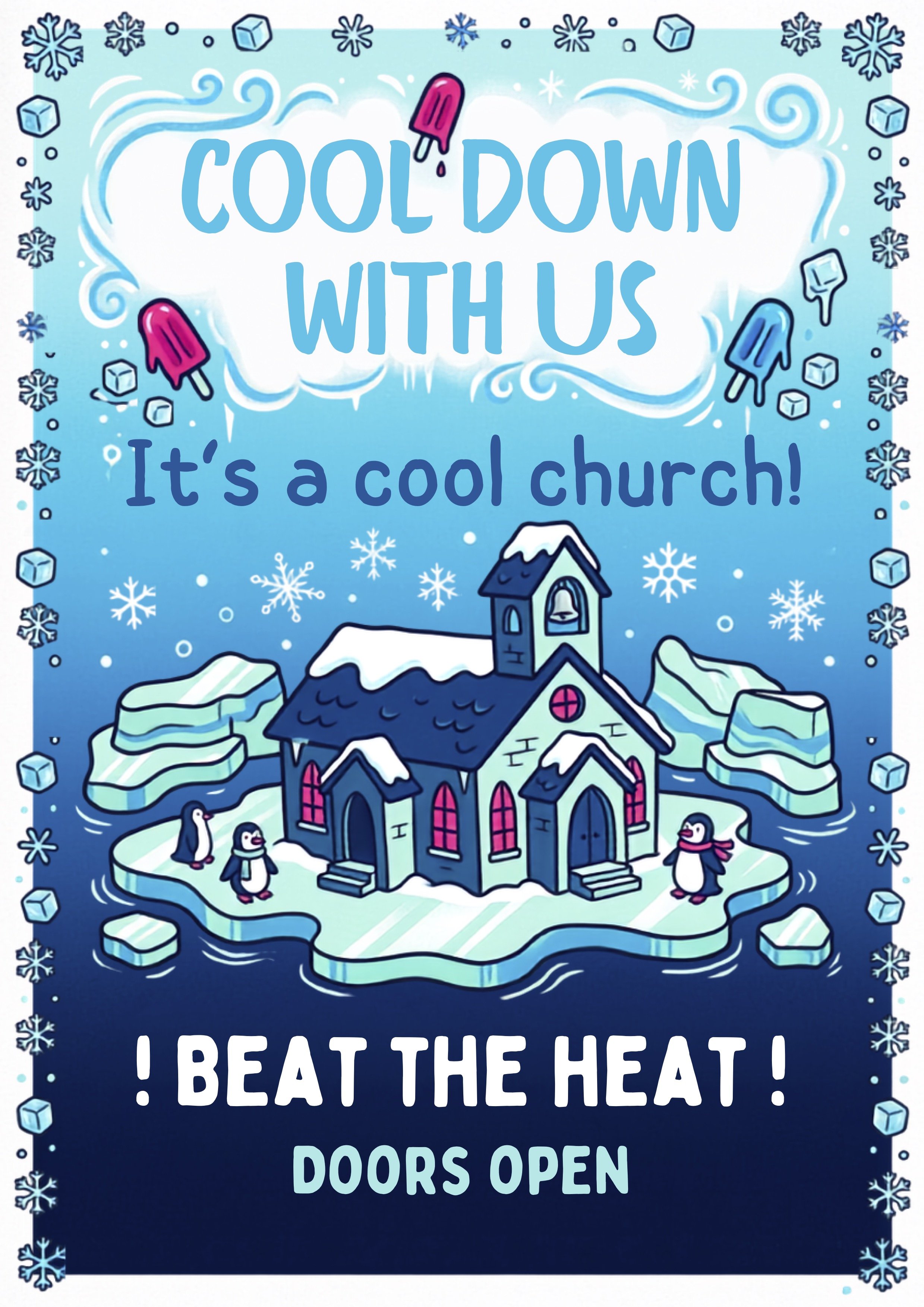 Cool Down in a COOL church