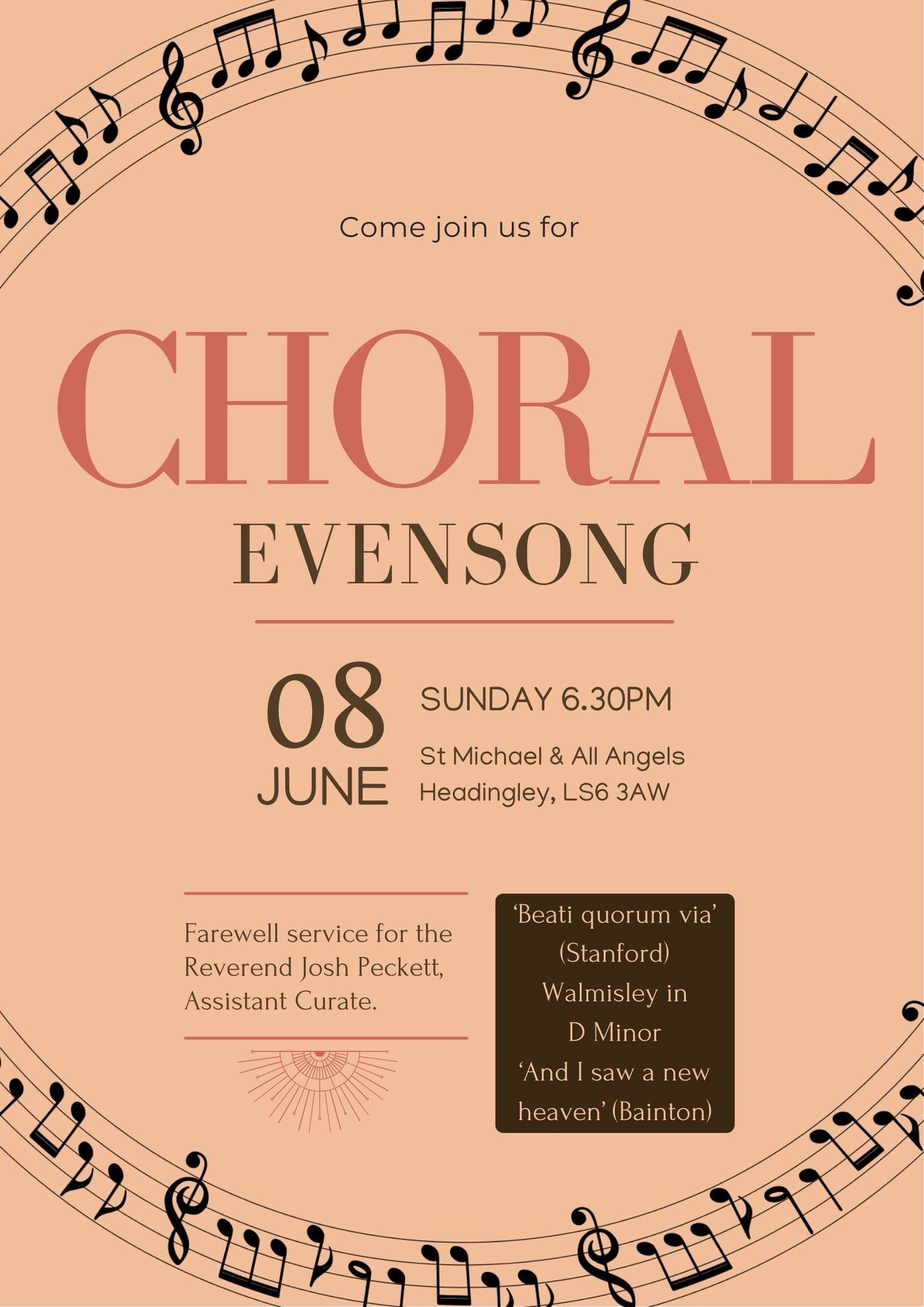 Choral Evensong for Pentecost