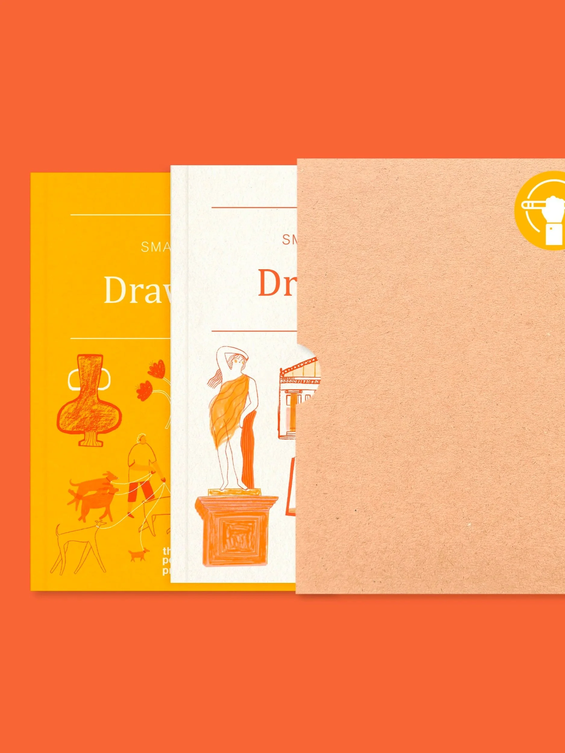 DRAW IN & DRAW OUT | Interactive Drawing Workbook Duo | GF-Smith, Blackwing Pencil + Paper Goodies