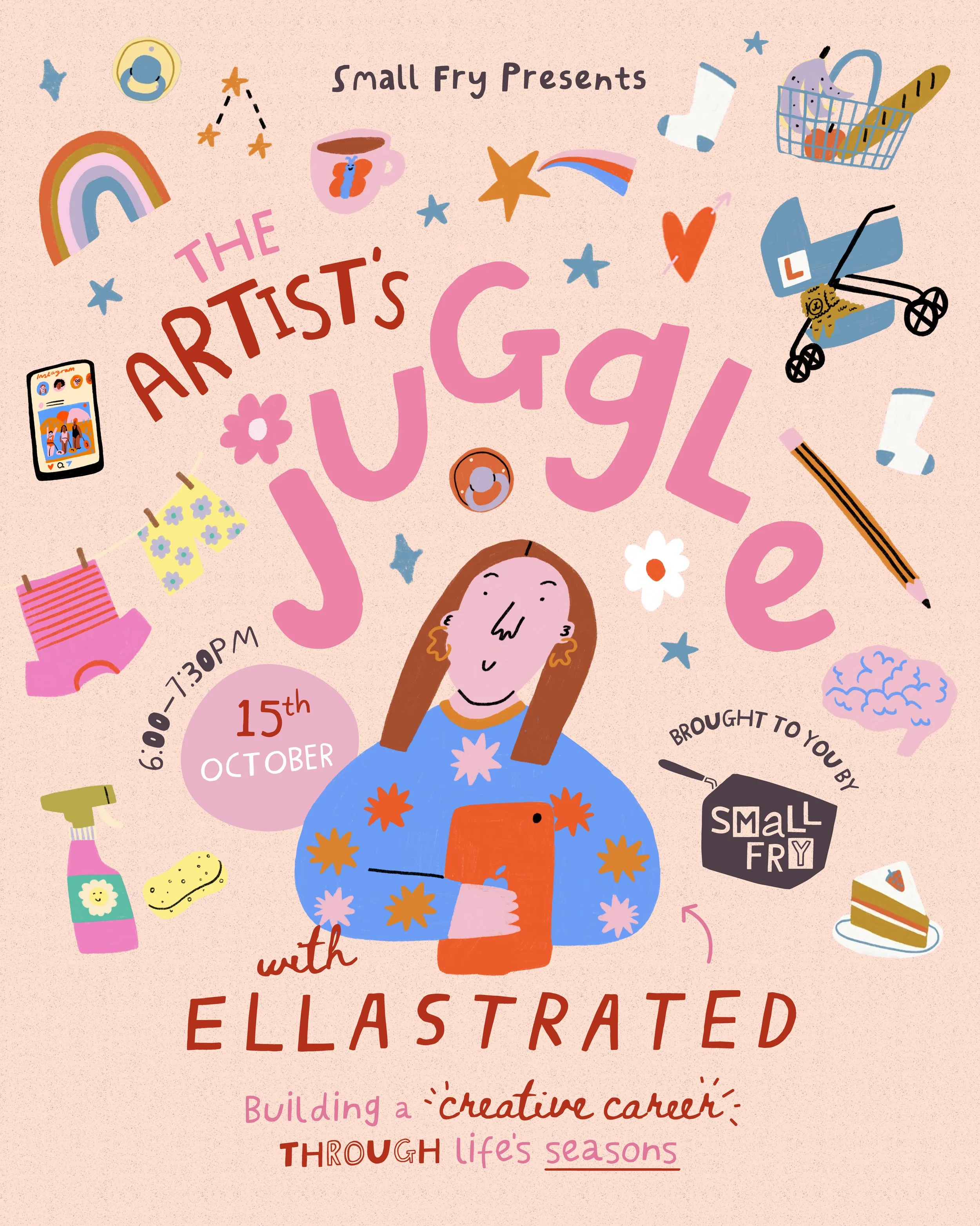 THE ARTIST'S JUGGLE: Building a Creative Career Through Life’s Seasons with Ellastrated 15/10/26