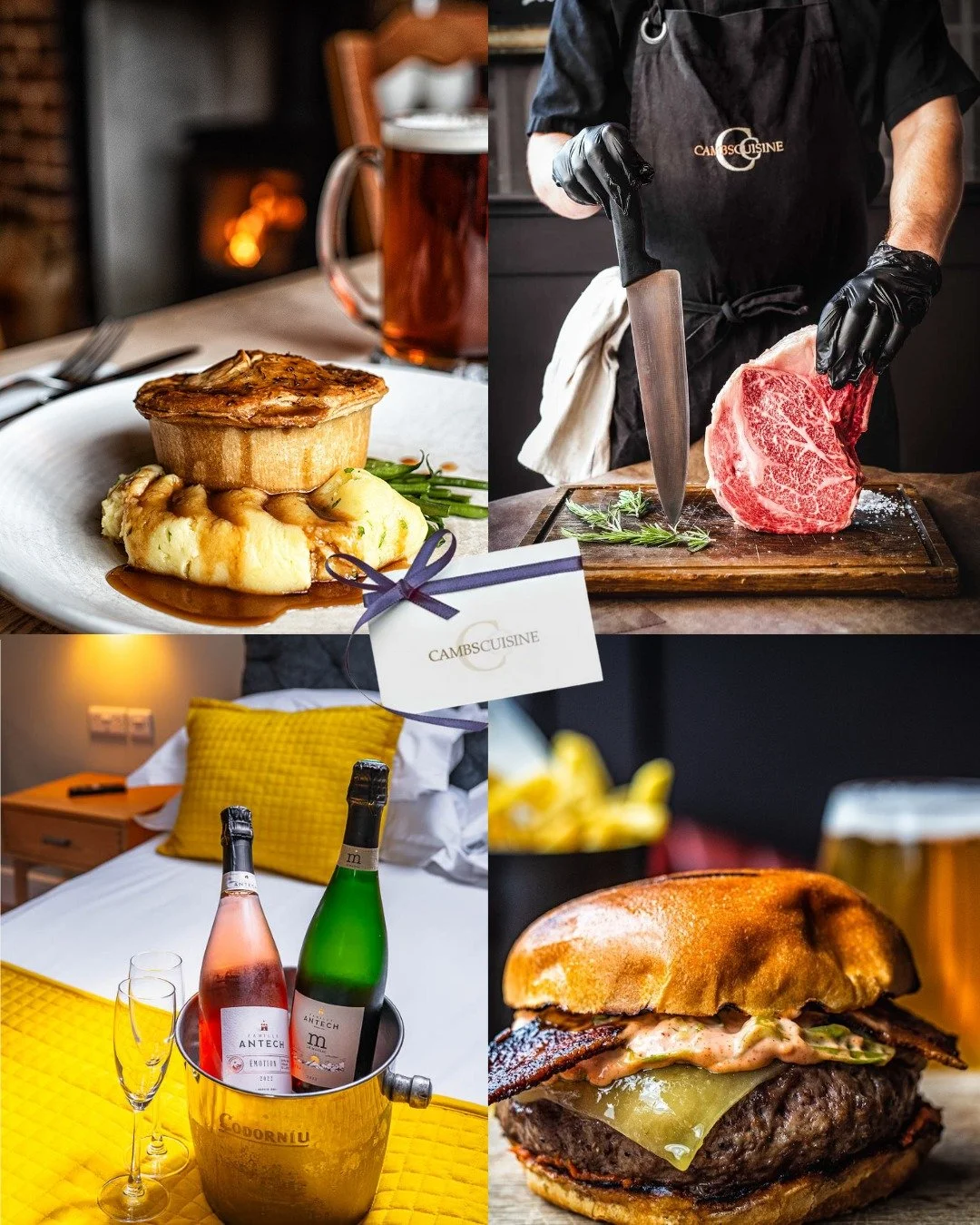 Left it a little late to get that special something delivered? Don't worry - we can save the day! Cambcuisine vouchers can be ordered on our website and arrive in their inbox in moments - or sent to your so you can print out and gift. 

Problem solve