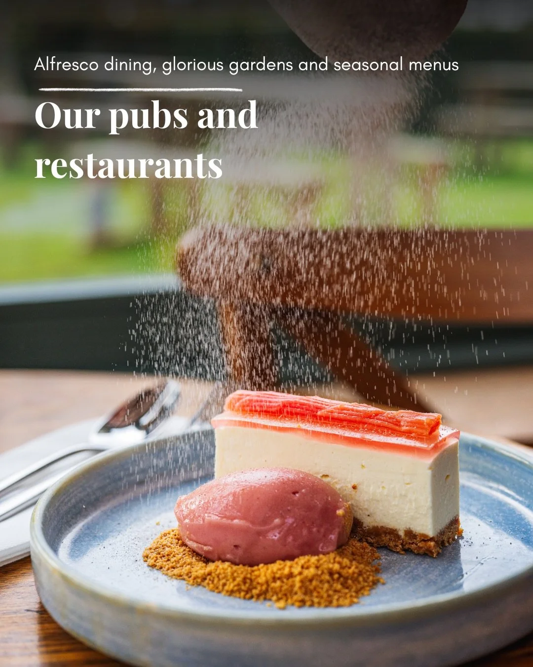 The first long weekend of May is just days away and the weather is looking promising☀️

Our gardens are coming into bloom and our spring menus are all bloomin&rsquo; fantastic so it&rsquo;s the perfect time to visit one of our sites.

#spring #cambri