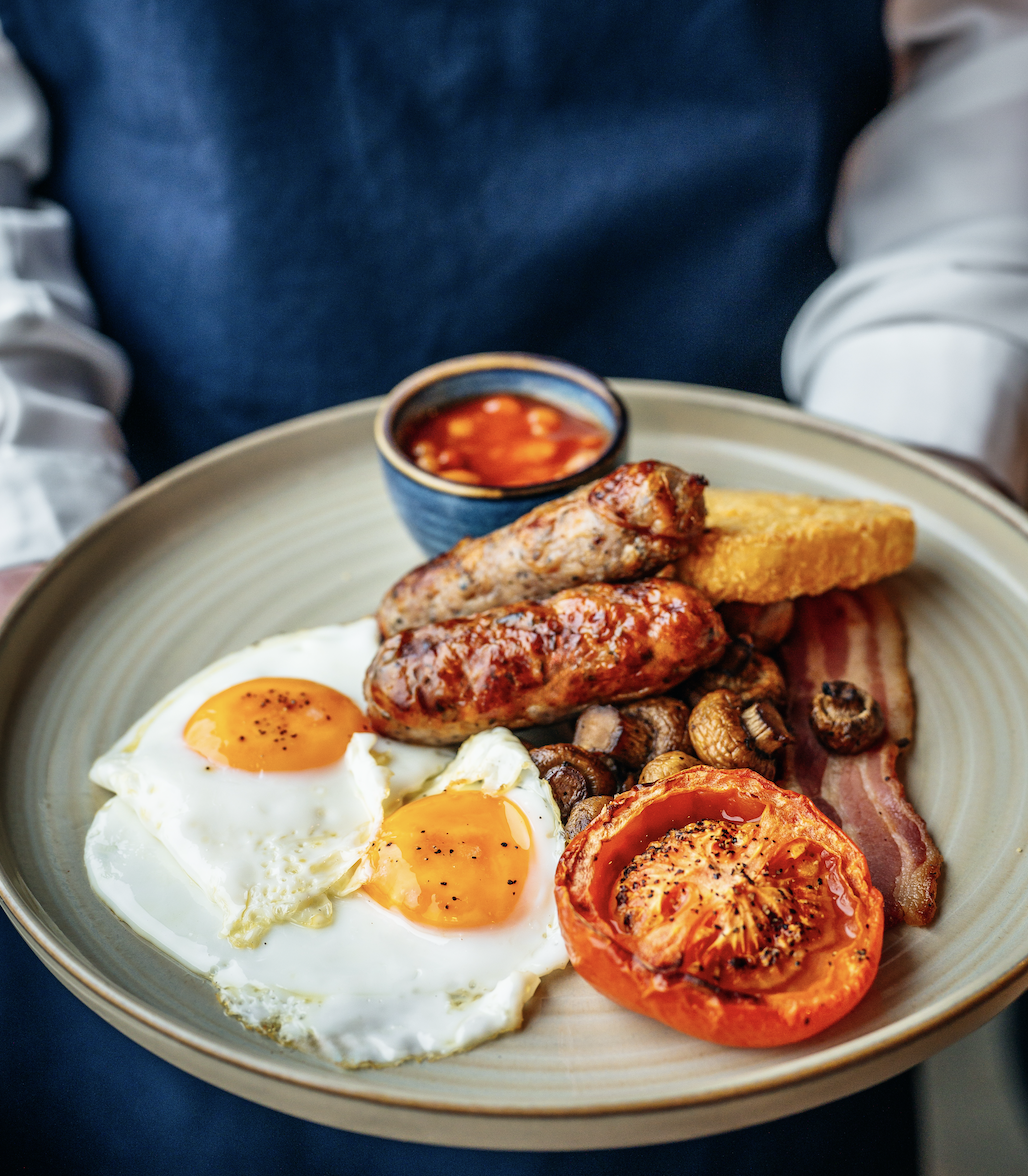 Brunch at The Cock in Hemingford Grey