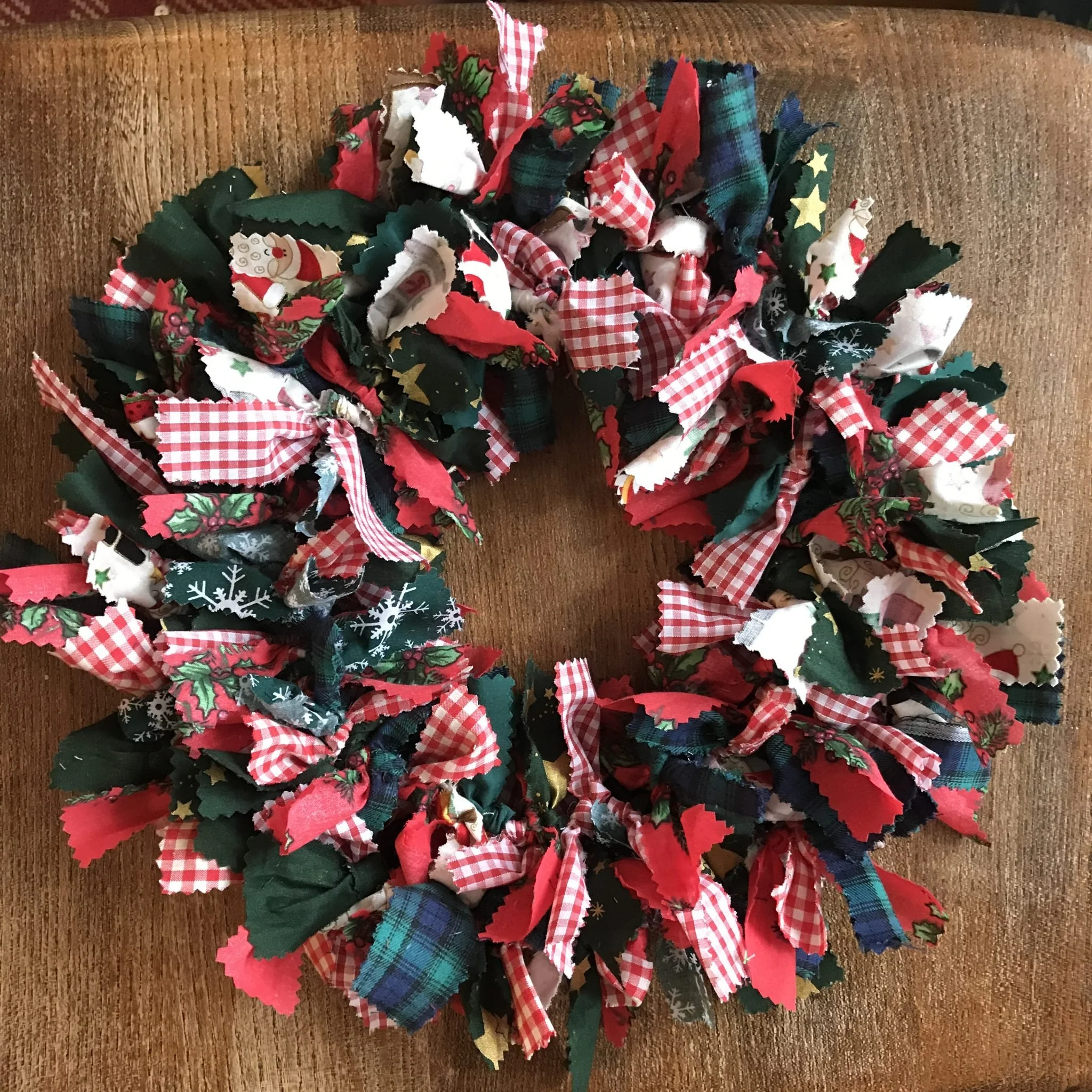 Rag Wreath Making at The Royal Oak