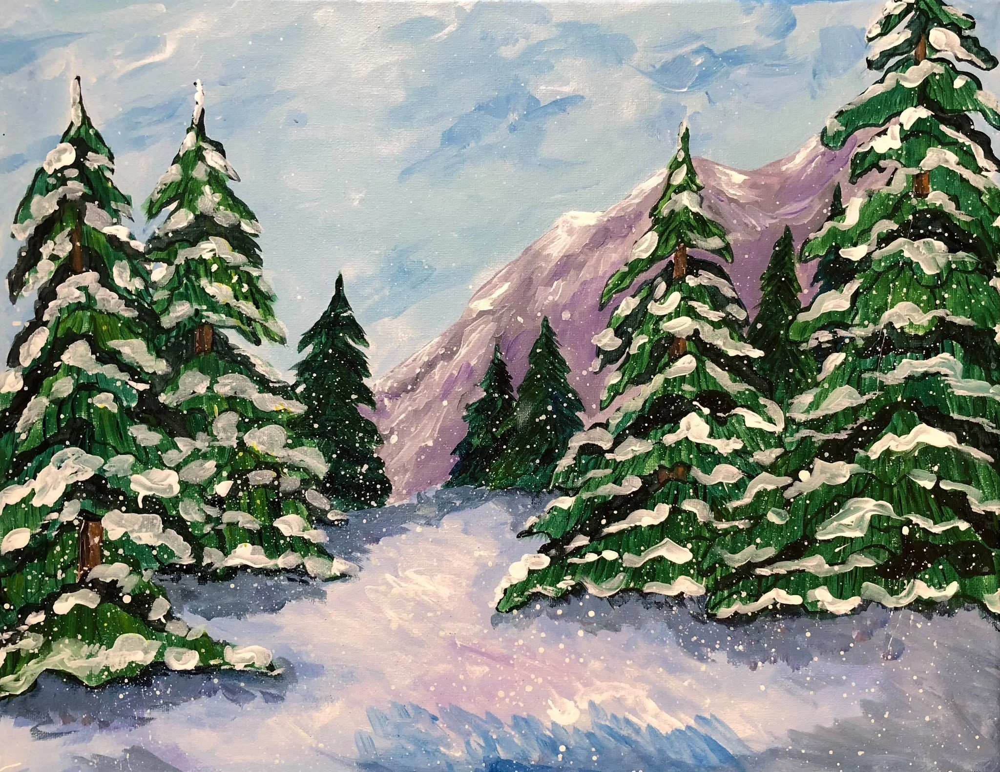 Coffee and Canvas at The Royal Oak