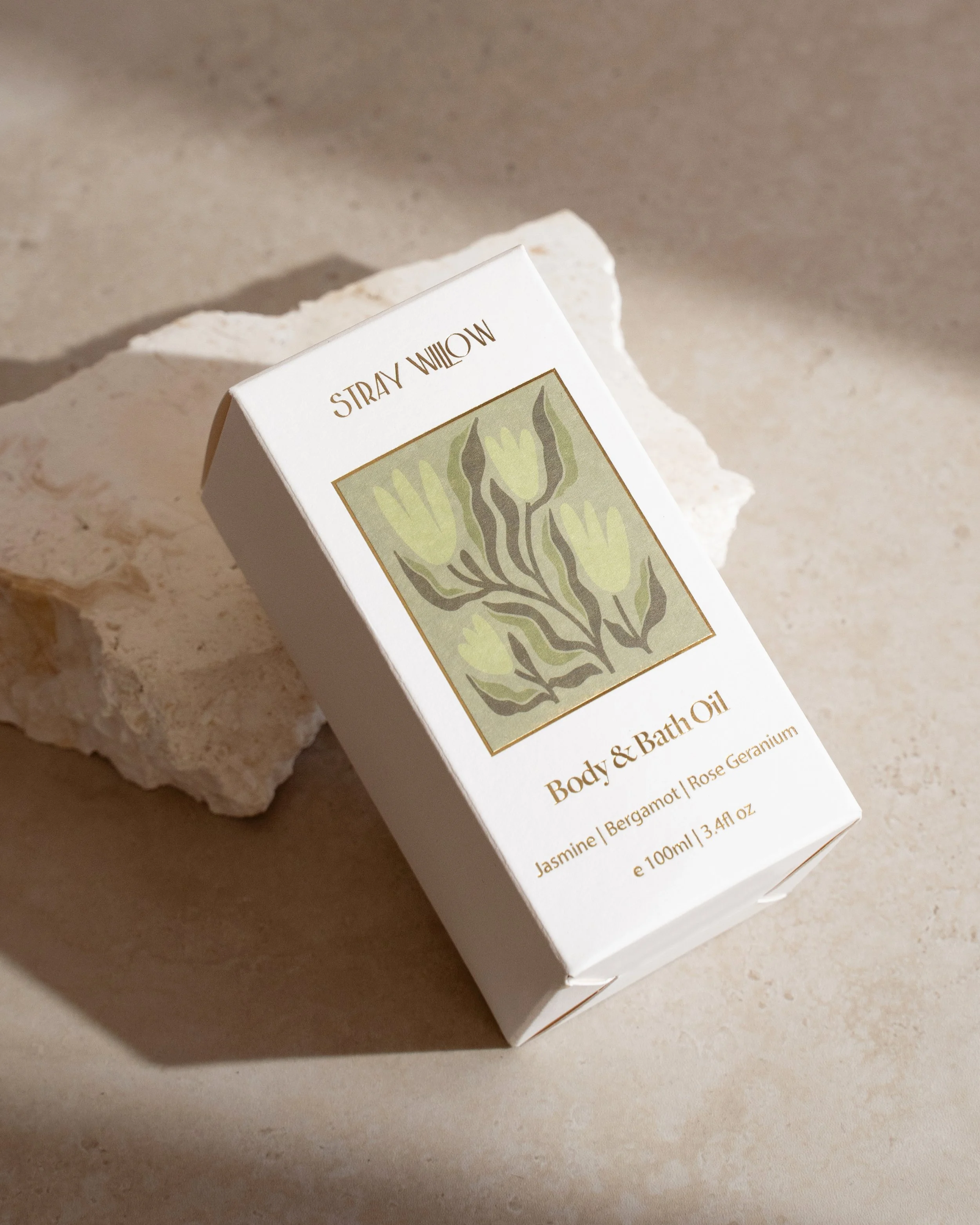 Stray Willow- July 2025-Body Oil- Box-Wild Fields Model.jpg