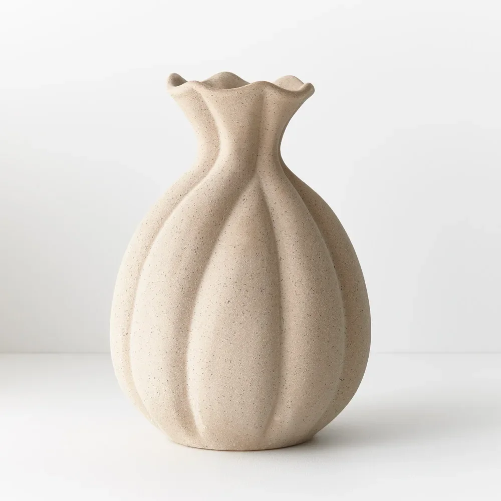 Hana Vase ~ Sand