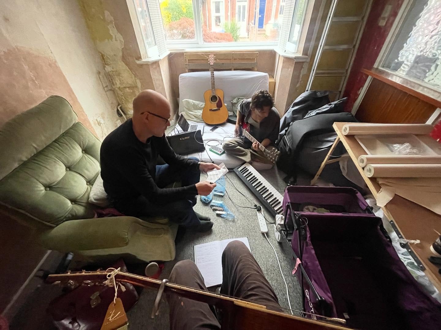 Playing a hometown show @wildpathsfestival this Friday. Catch me in my Norwich digs at @thebicycleshopnorwich at 7:55pm - Chris Powell is joining me on harmonica. 🧞&zwj;♂️