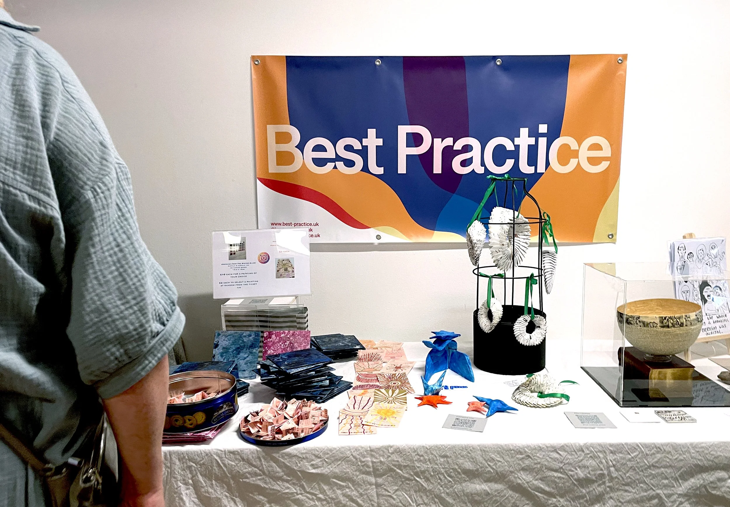 Baltic Art Car Boot Fair - Best Practice stall