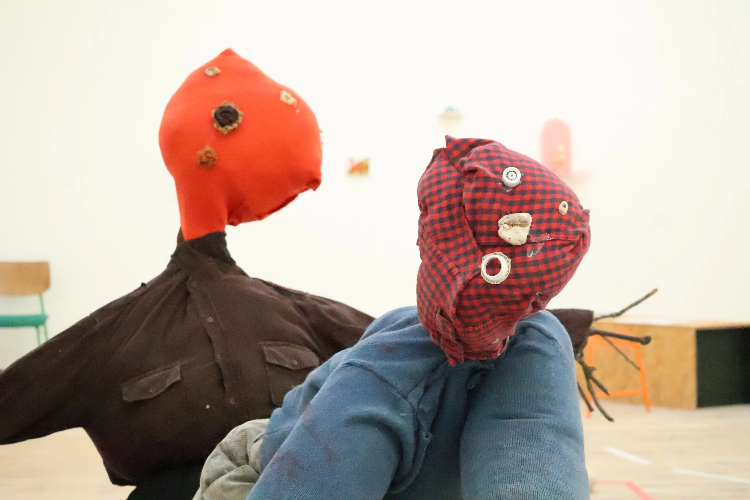 This time I have a reason - install image, Albie Crompton