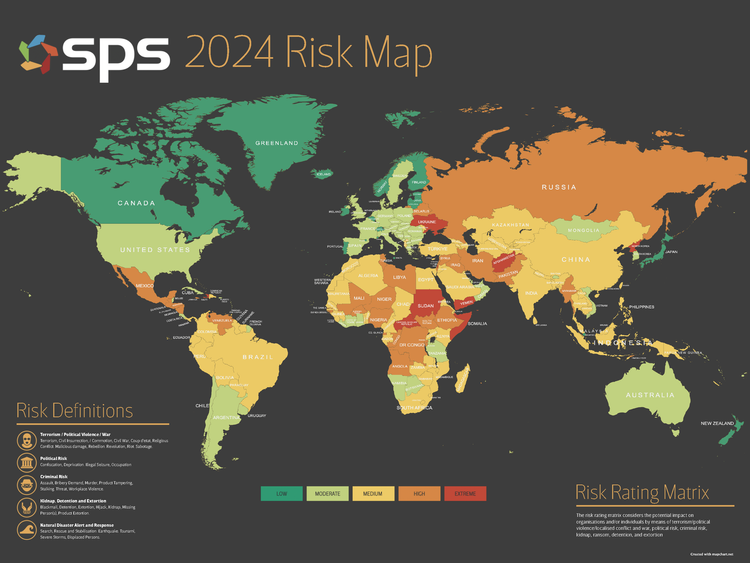 High Risk Exports Risk Map Und Risk Outlook 2024 – SOVRNY