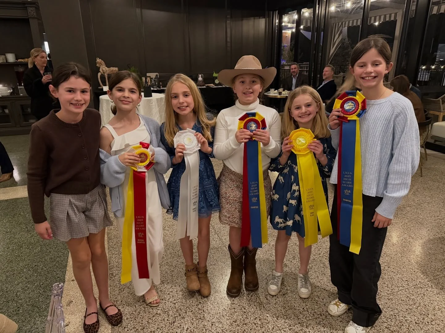❄️🎉 Cold Weather, Big Smiles, and Even Bigger Wins! 🎉❄️

We are so proud of our Summer Haven Stables riders for braving the chilly temperatures at the Birthday Bash Horse Show and then turning right around for a fun-filled night celebrating at the 