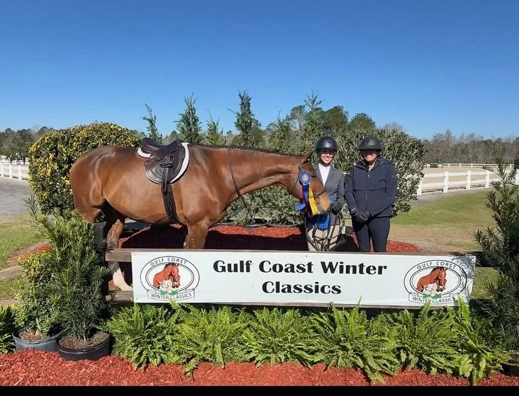 ✨ Gulfport &mdash; Week 2 of the Gulf Coast Classics ✨
Another strong week for Summer Haven Stables, and we&rsquo;re proud to congratulate our riders and horses on a successful second week in Gulfport. 🏆🥇

🏆 Bon Voyage (owned by Jennifer Durr)
Cha