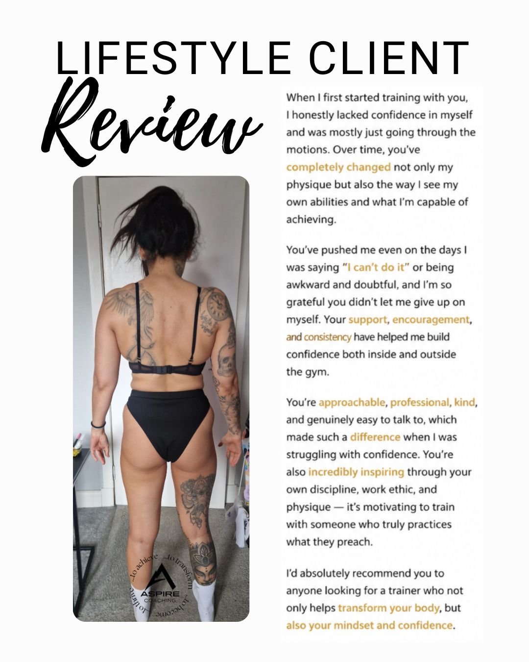 She came to me lacking confidence and just &ldquo;going through the motions&rdquo;&hellip;

Now she&rsquo;s leaving stronger physically, mentally, and emotionally. 🙌

This is what coaching is really about.
Not just changing your body - but changing 