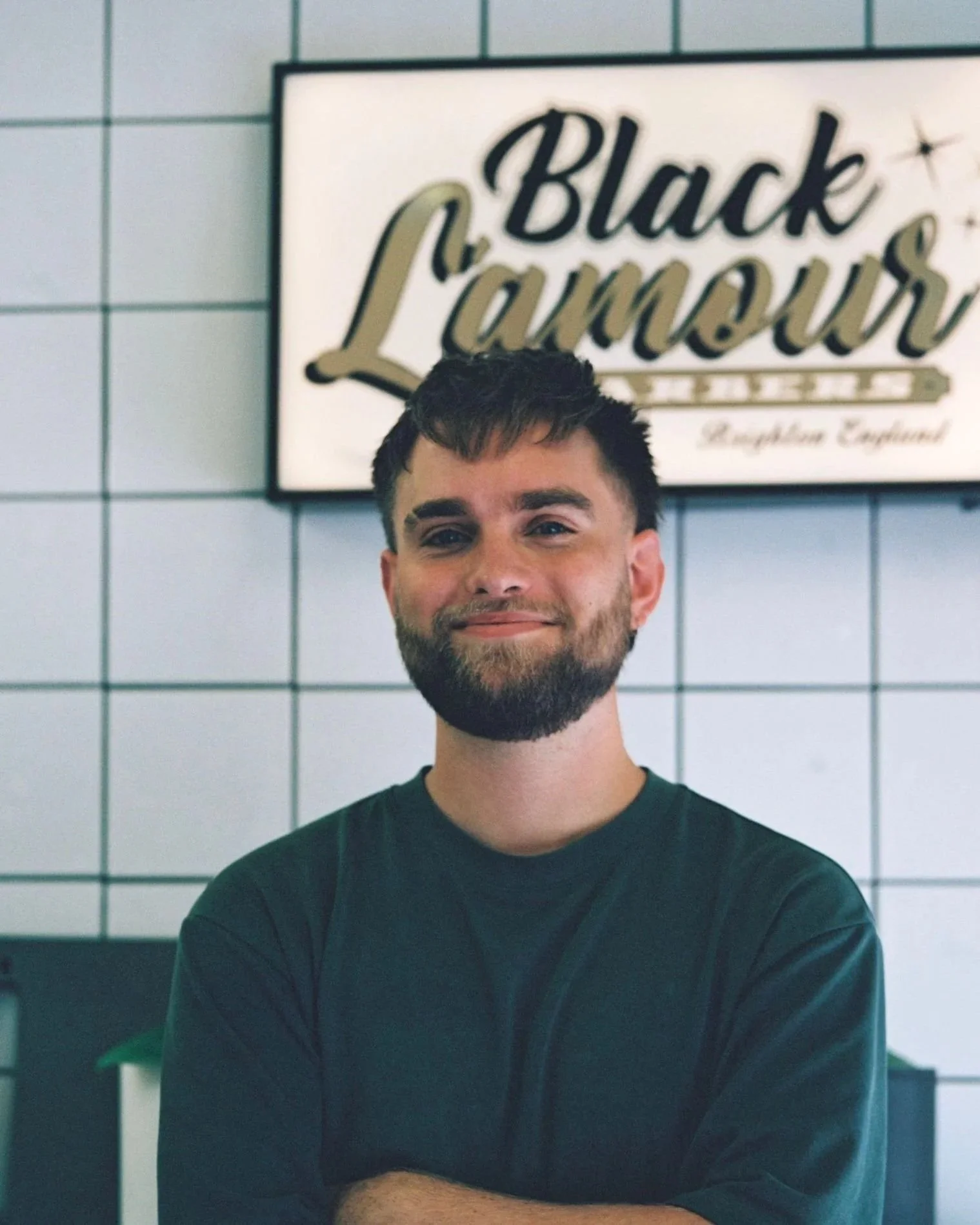 Charley at Black L'amour Barbers Brighton