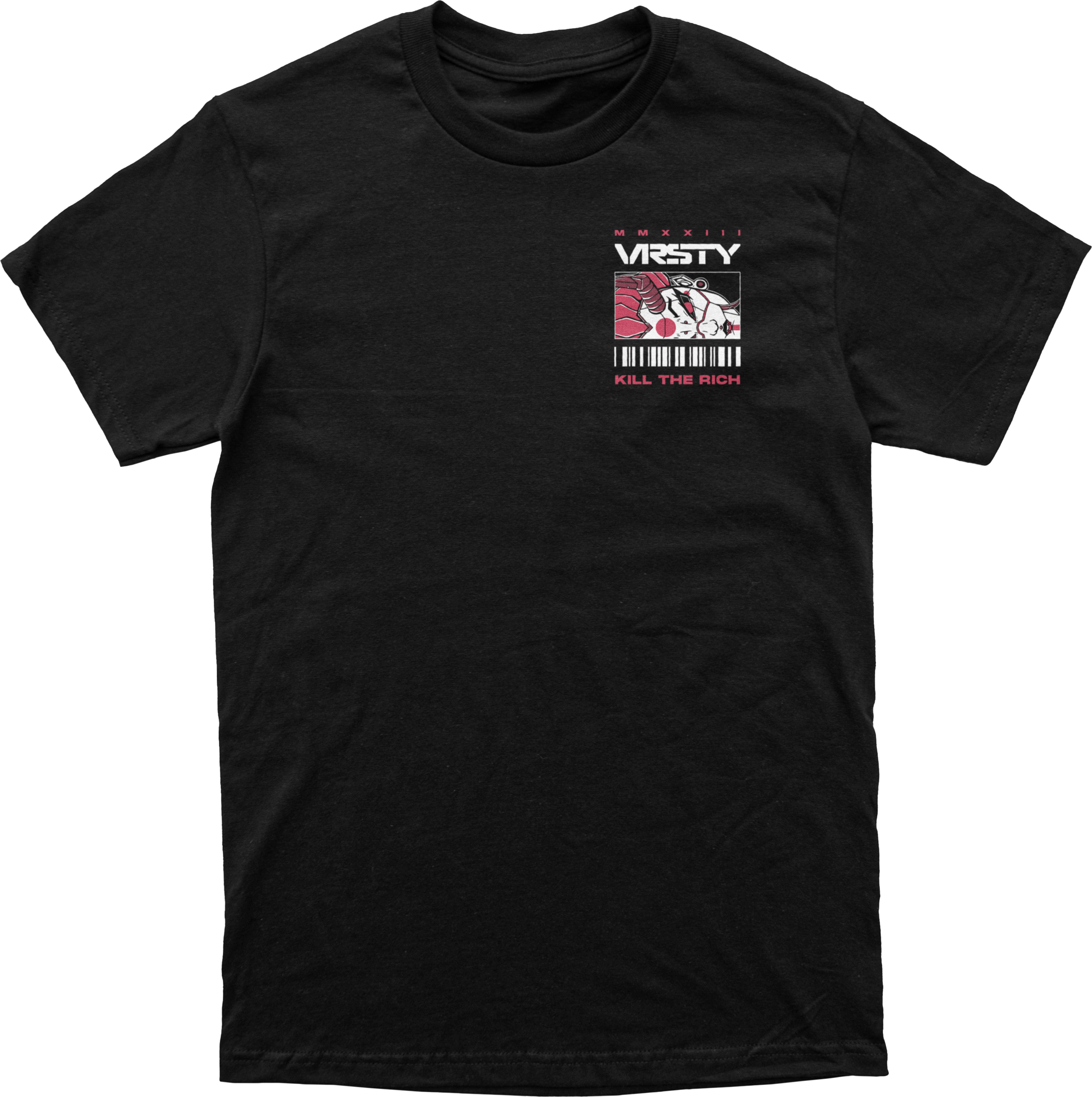 Cyber Hannya Tee Front.png