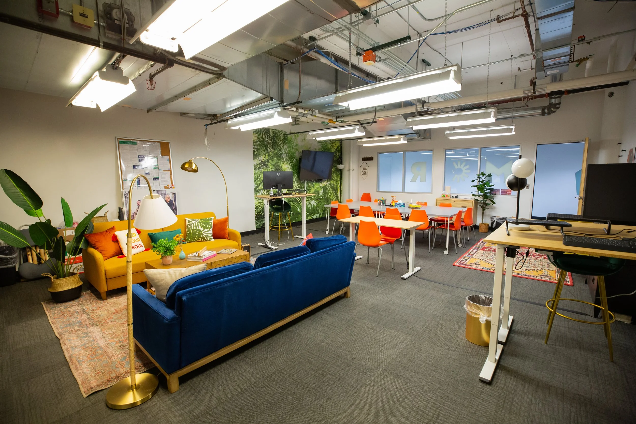 Michigan Community Resources coworking space office suite, 2023