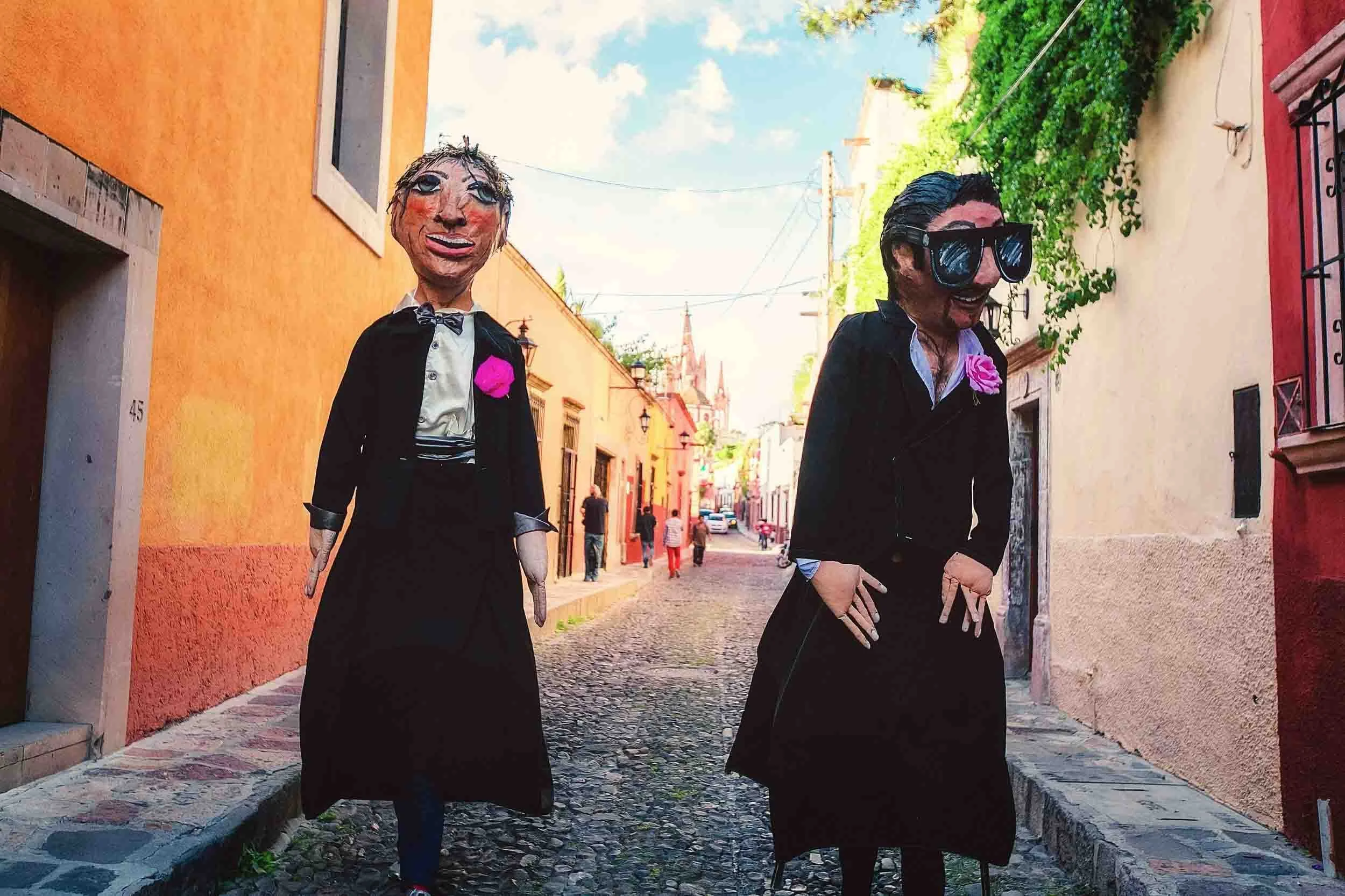 Mojigangas Parade in San Miguel Allende