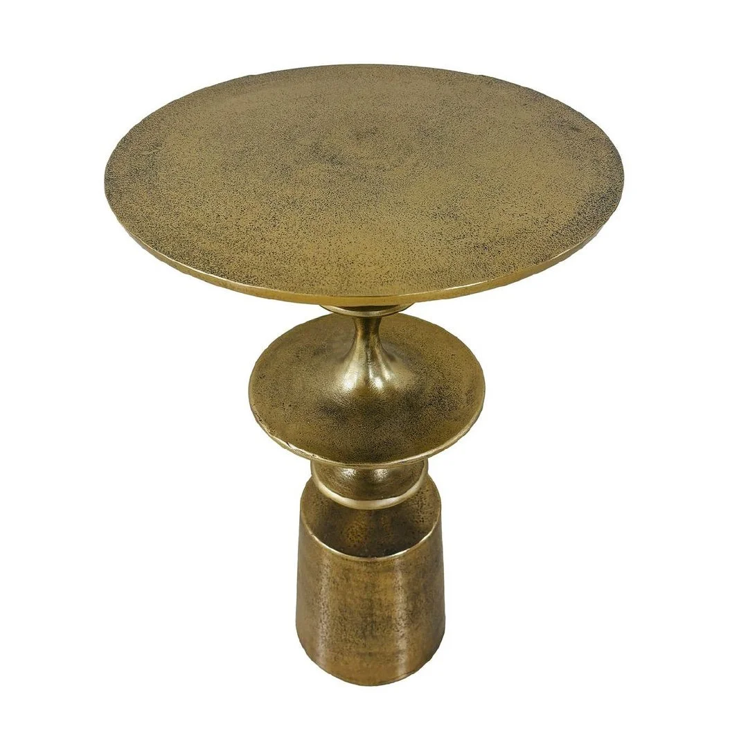 Flight Accent Table Brass