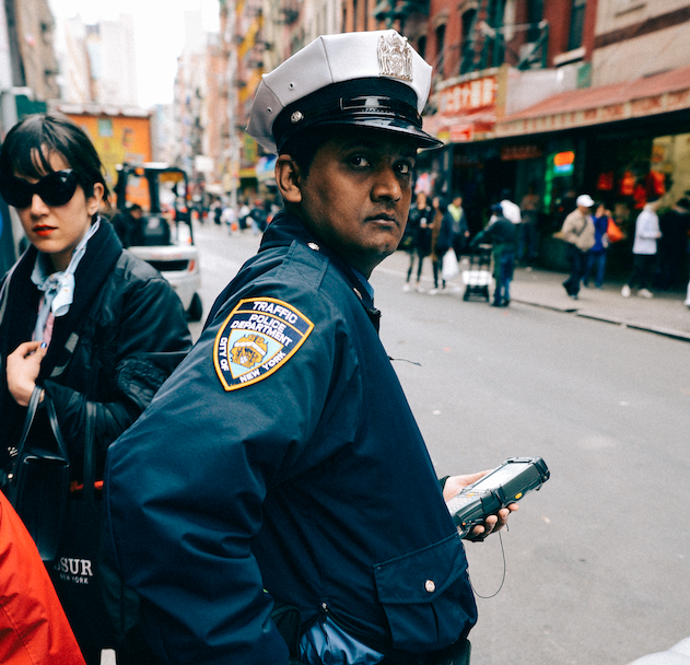 New York City Cop Print