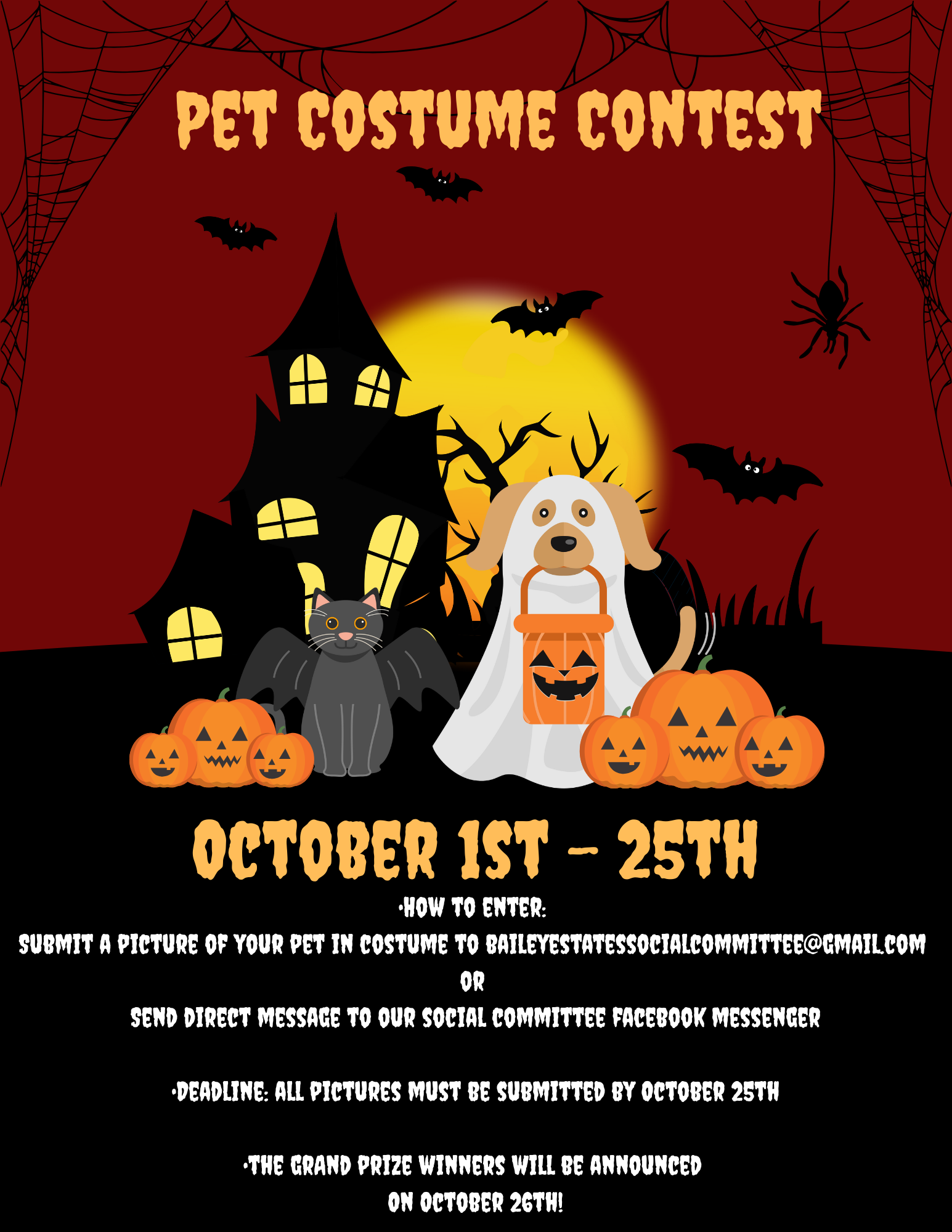 Neighborhood Pet Costume Contest
