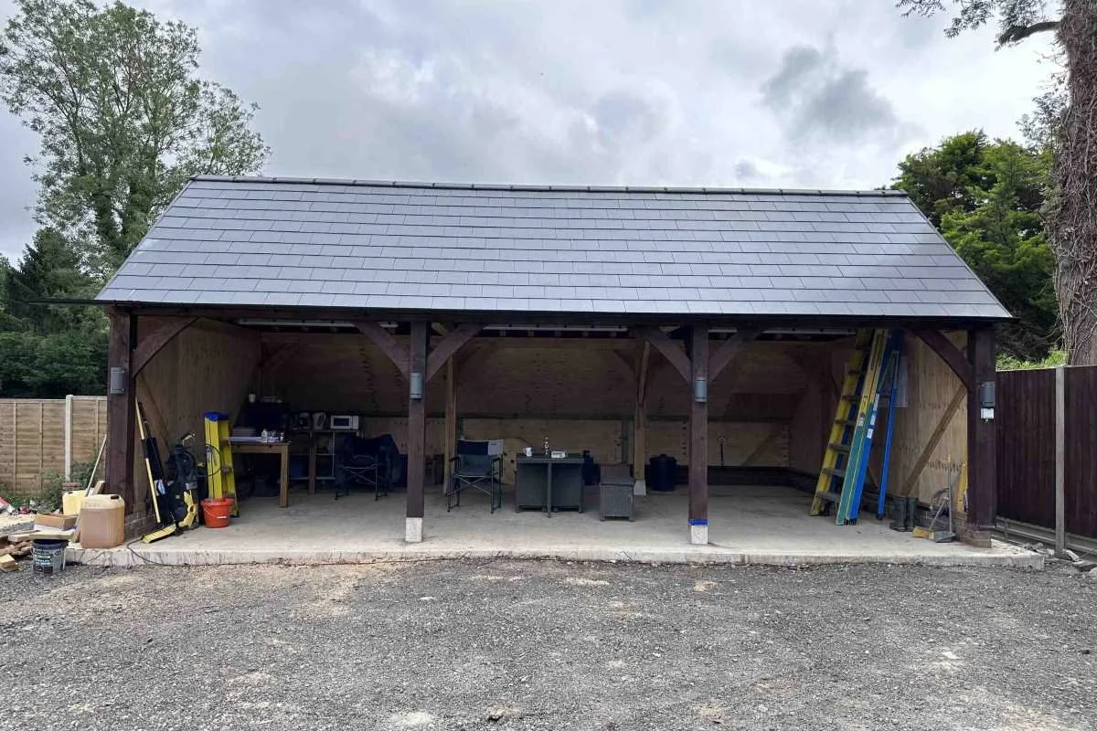 Oak Framed Garage | Hookwood, Surrey