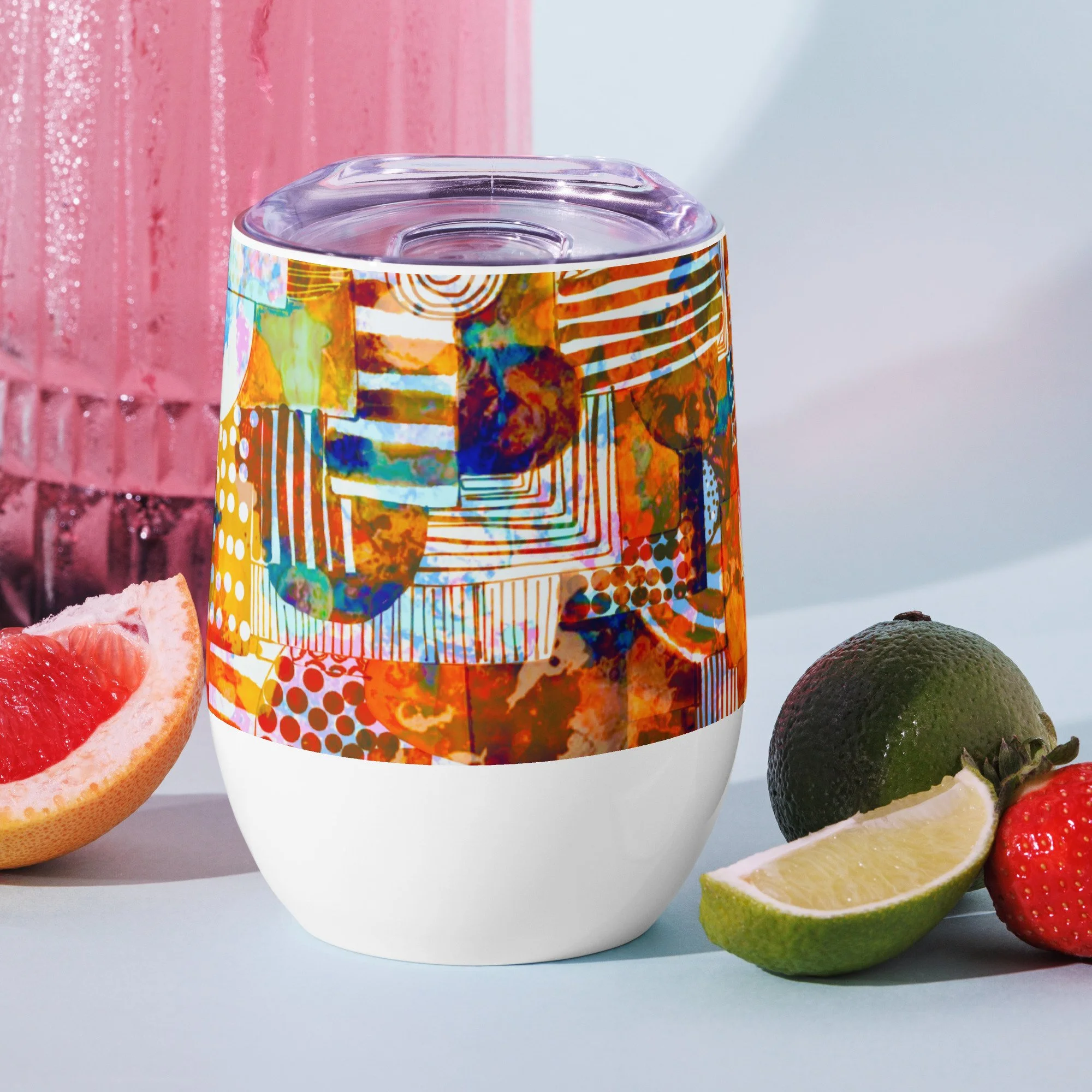 Metro Citrus Wine tumbler
