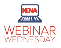 NENA Webinar Wednesday logo with a laptop graphic