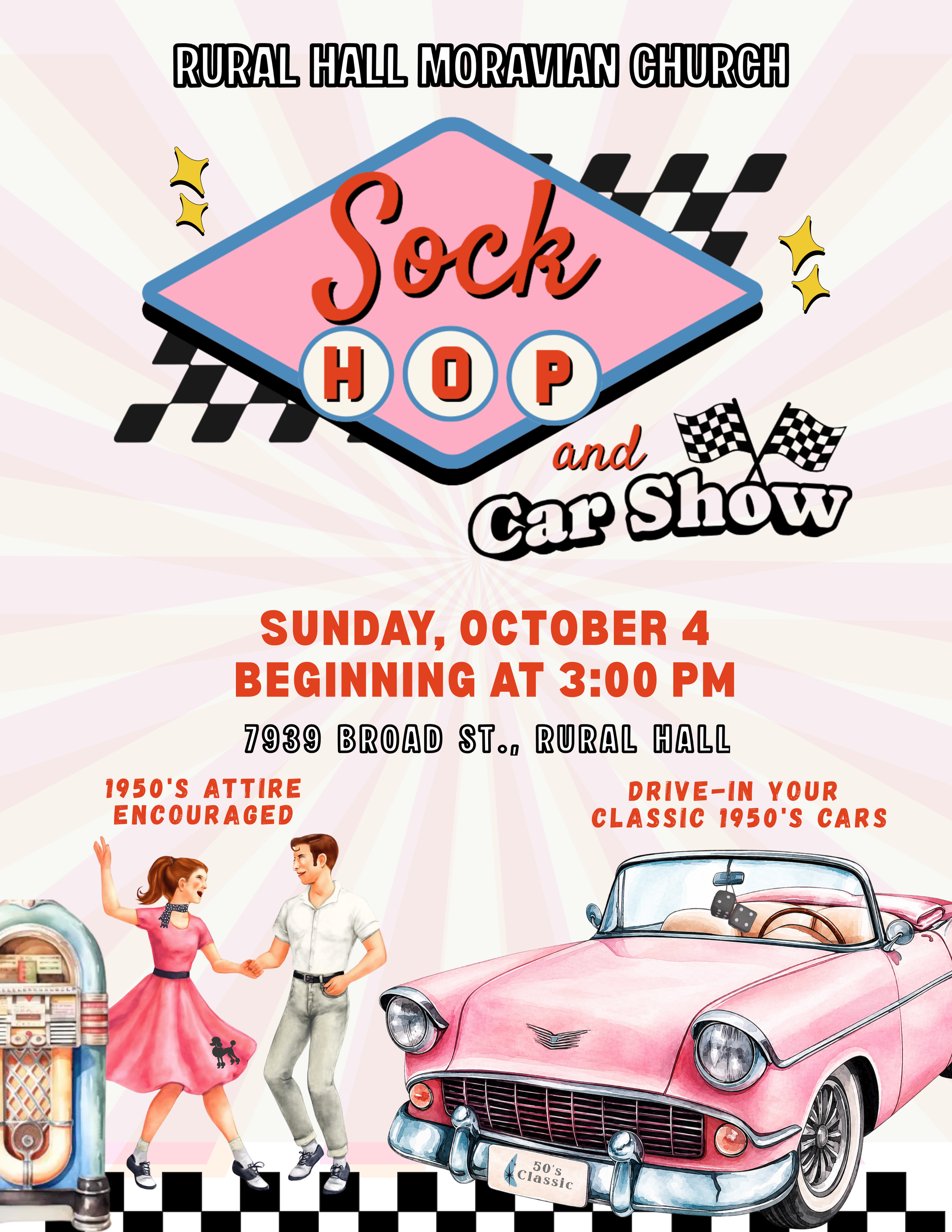 Sock Hop and Car Show