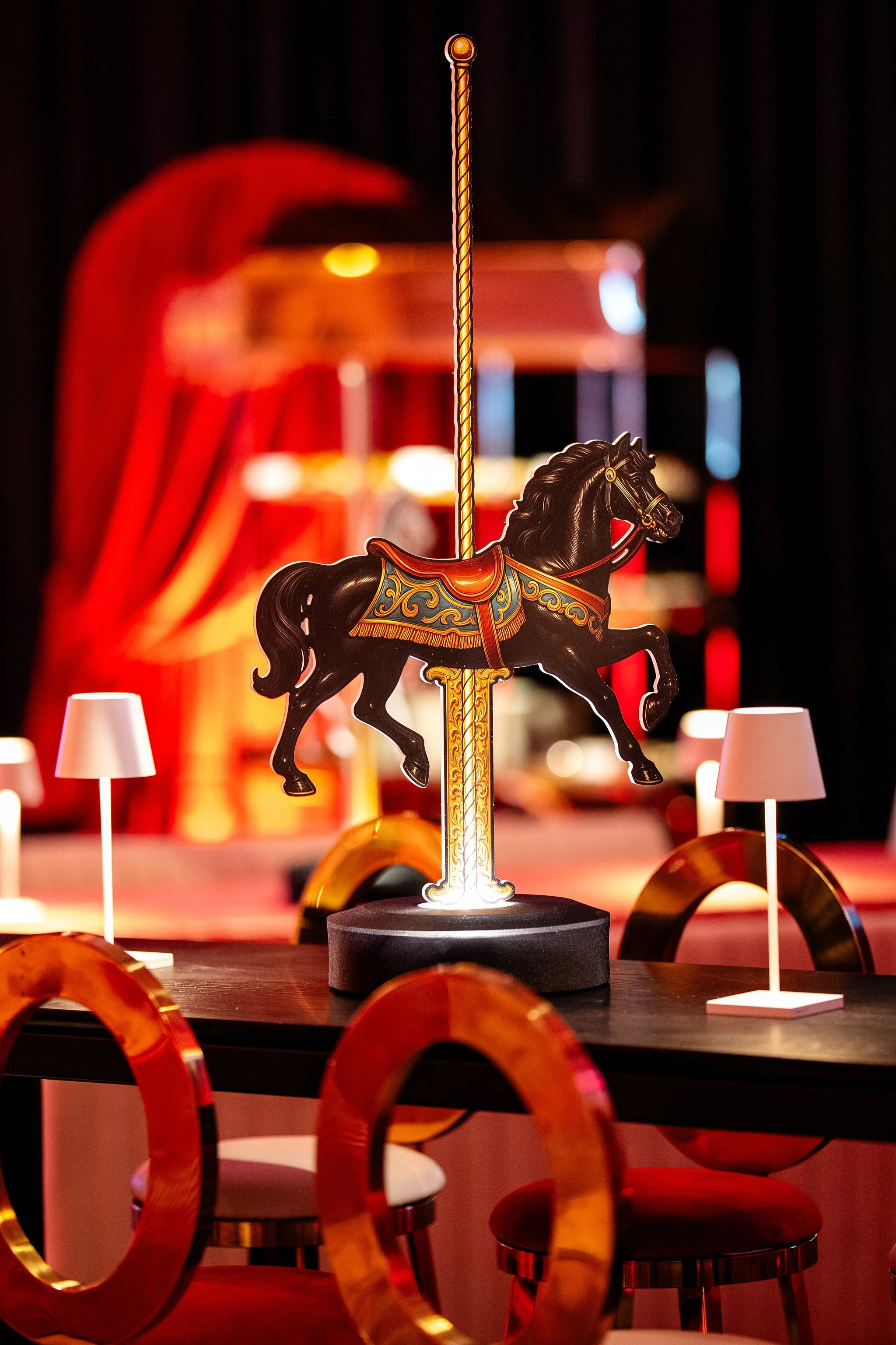 Carousel Themed Welcome Party