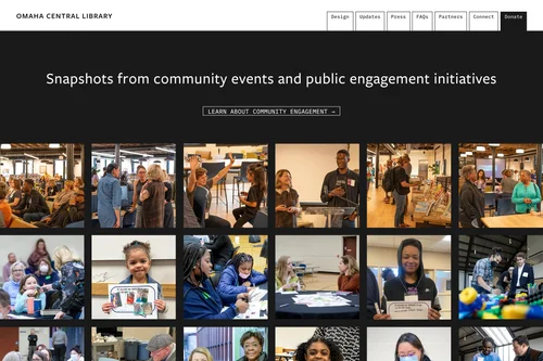 Website: snapshots from community events