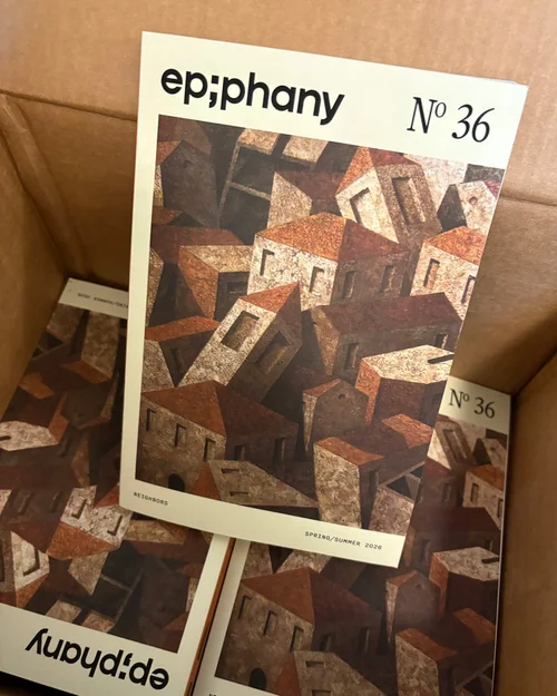 Epiphany issue No. 36 with a collaged cover