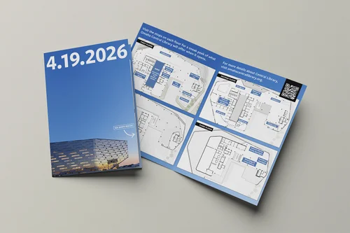 Opening brochure dated 4.19.2026, cover and inside