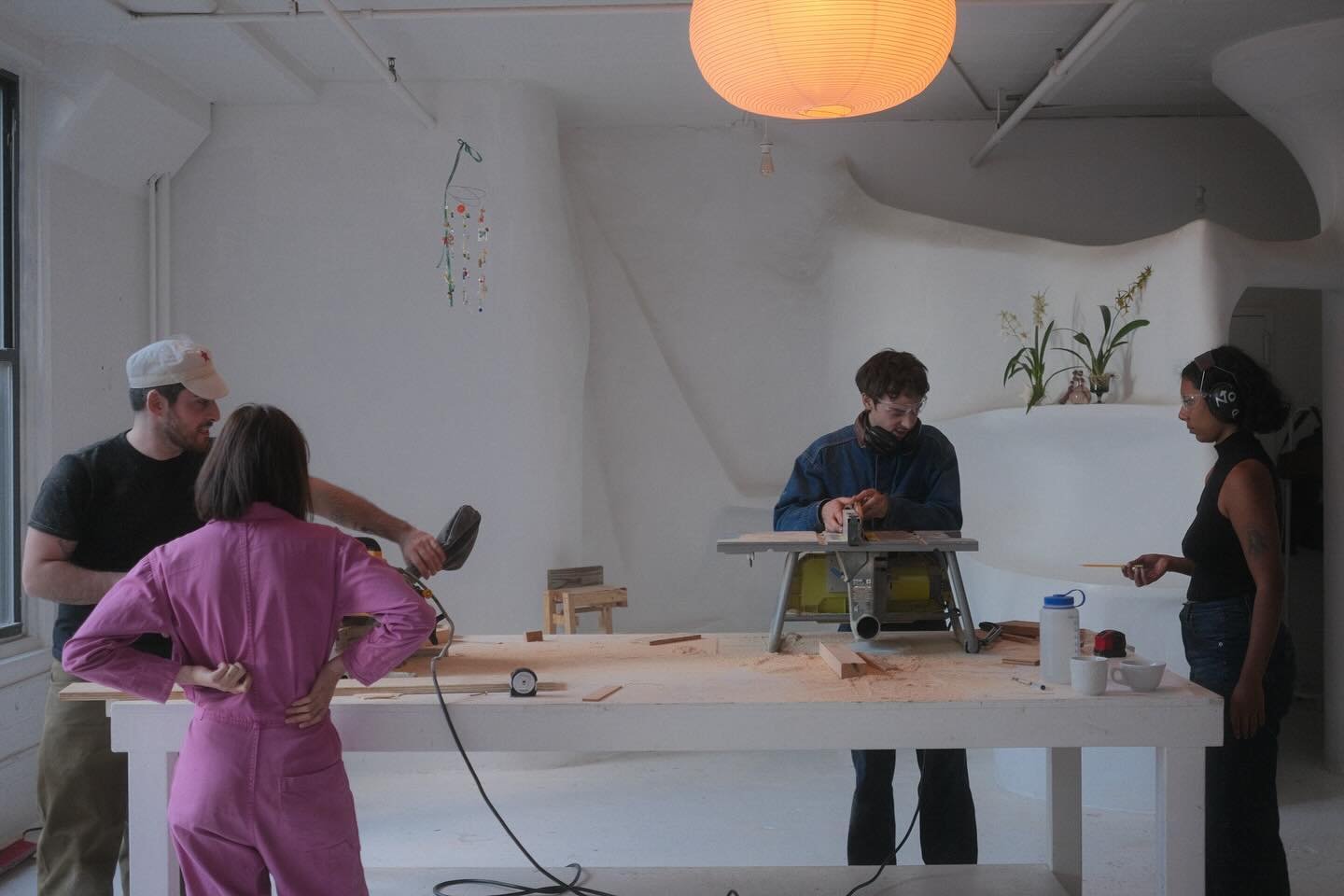 swipe to see some of the INSANE stools made at saturday&rsquo;s wood working workshop !!!! was so special seeing everyone get to bring their unique visions to life (and 2 fun using power tools) TY @2t0rag3 !!! make sure to be subscribed to our newsle