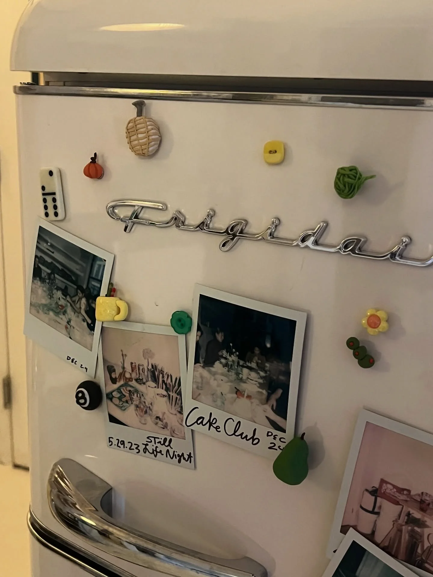 a reminder you can use your free will to turn (most) things into a magnet !!! &amp; if that thing happens to be too big&hellip;.. you can make a miniature version out of polymer clay &lt;3 this month at clay club we&rsquo;re making produce fridge mag