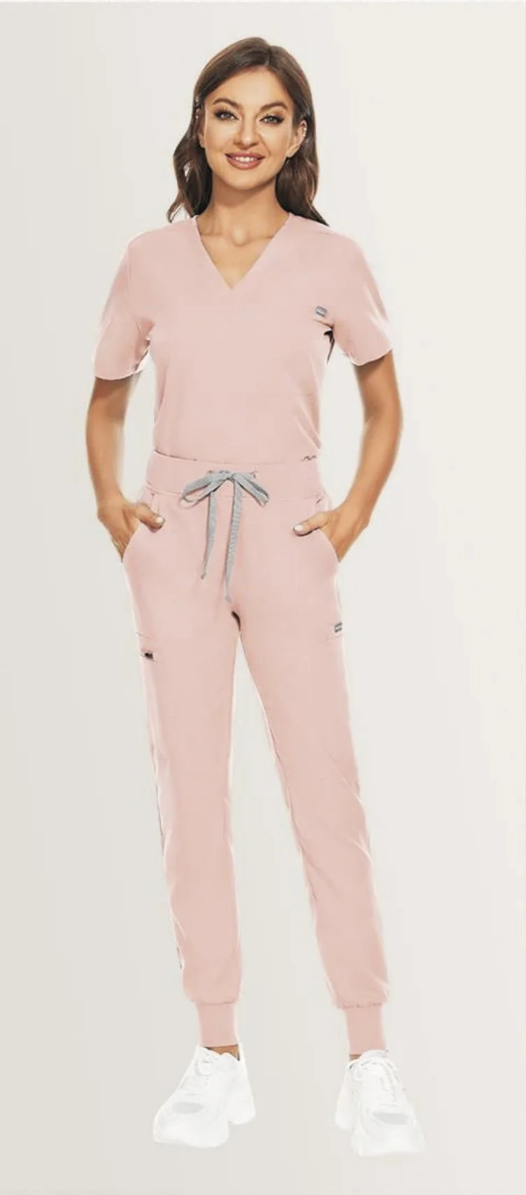 Style #42031/ Regular Fit Scrub Set w/ Tapered Pants