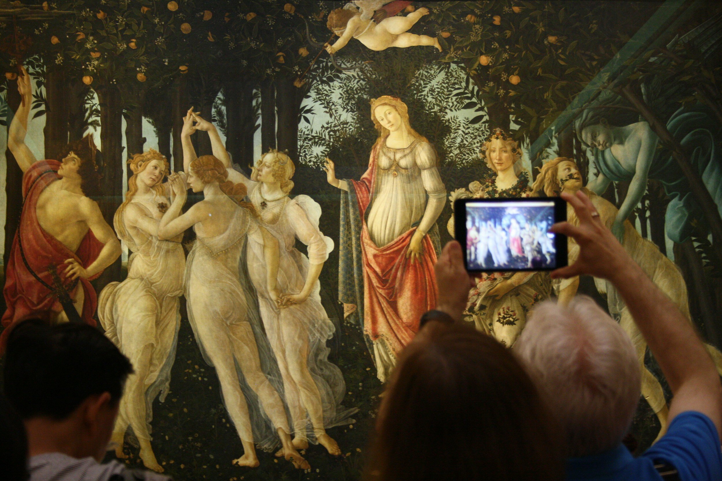 Primavera by Sandro Botticelli Uffizi Gallery Florence