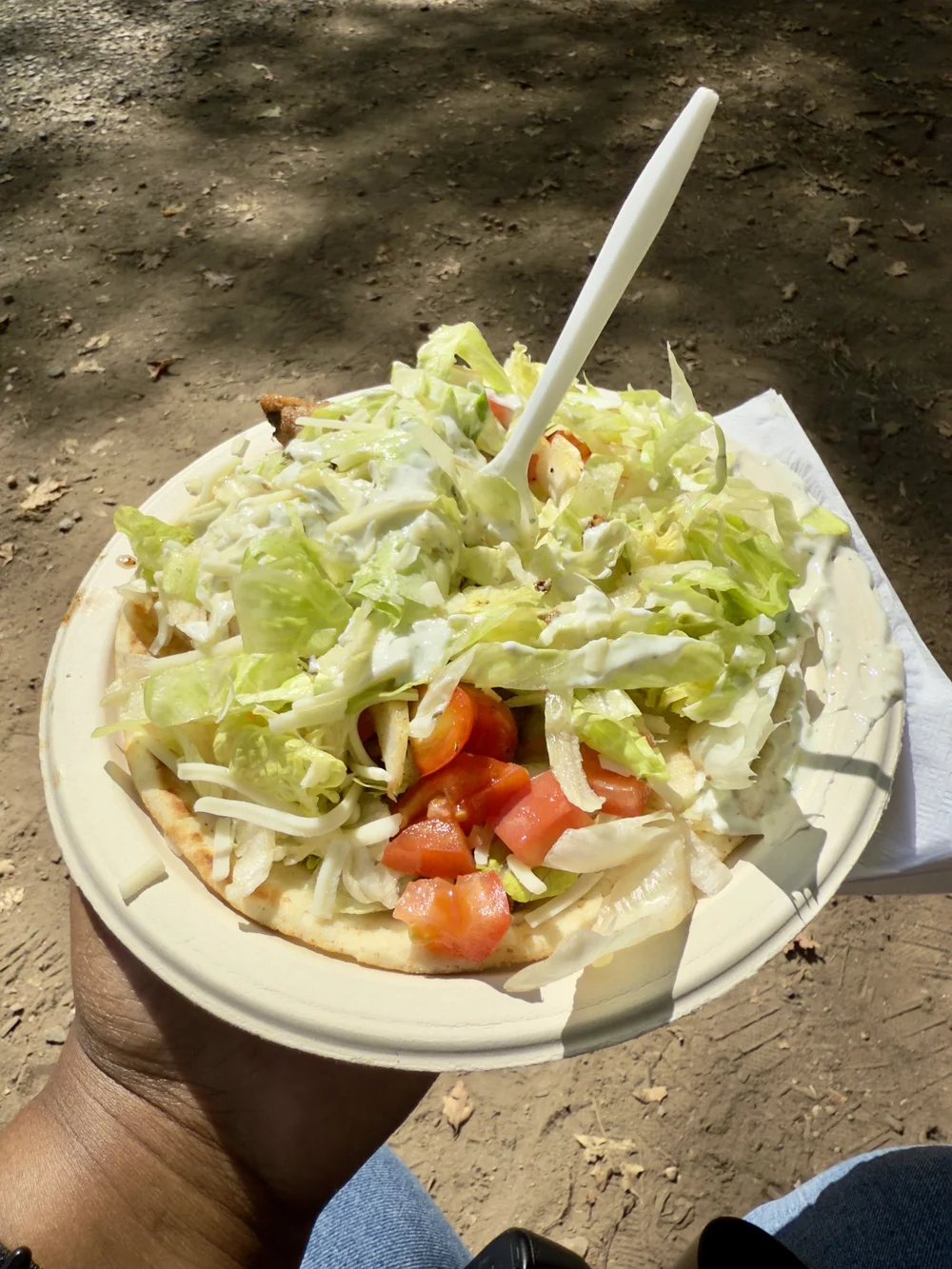 Chicken Flatbread From Boar's Den ($14)