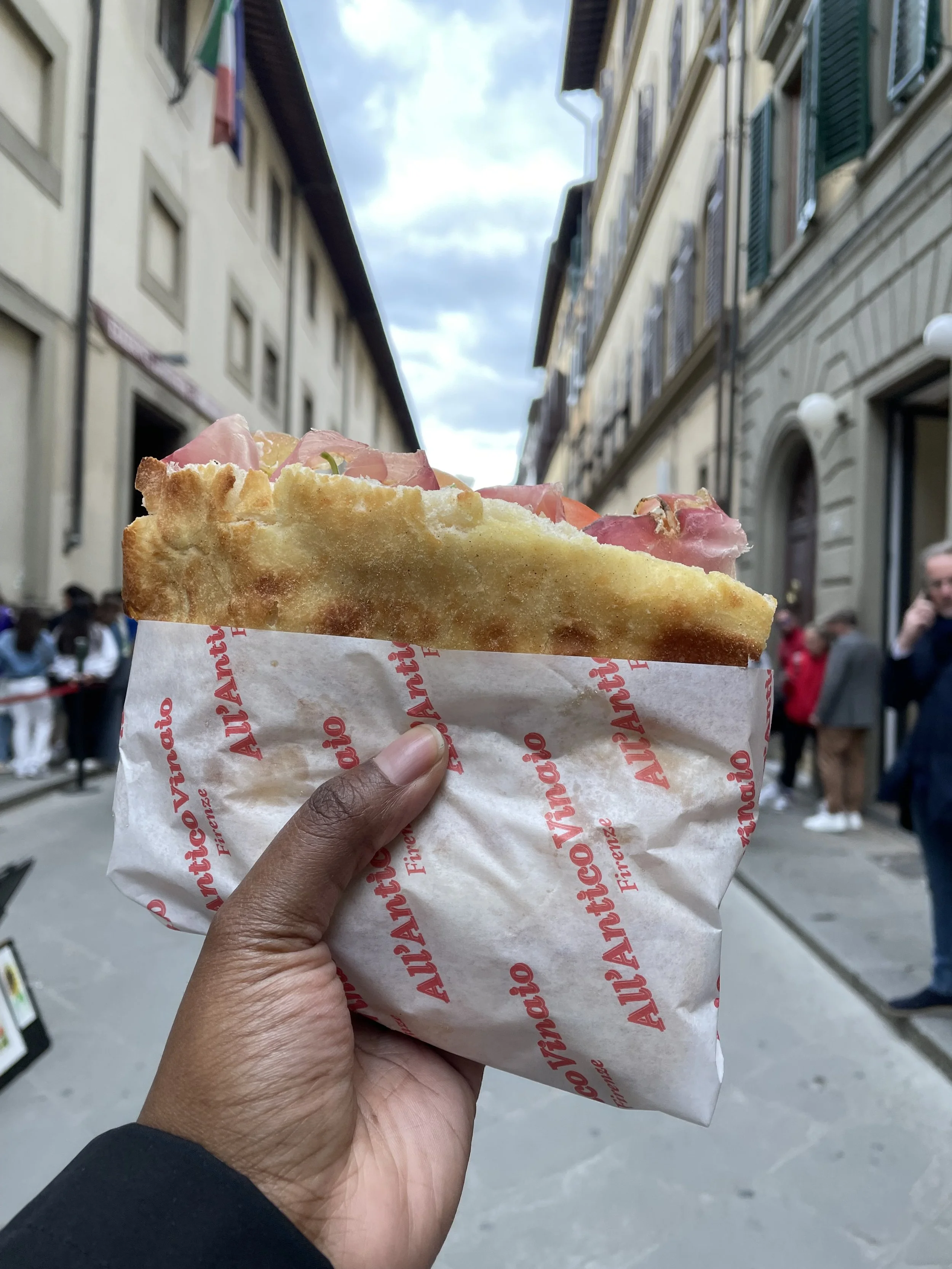 sandwhich from All'Antio Vinaio in florence italy