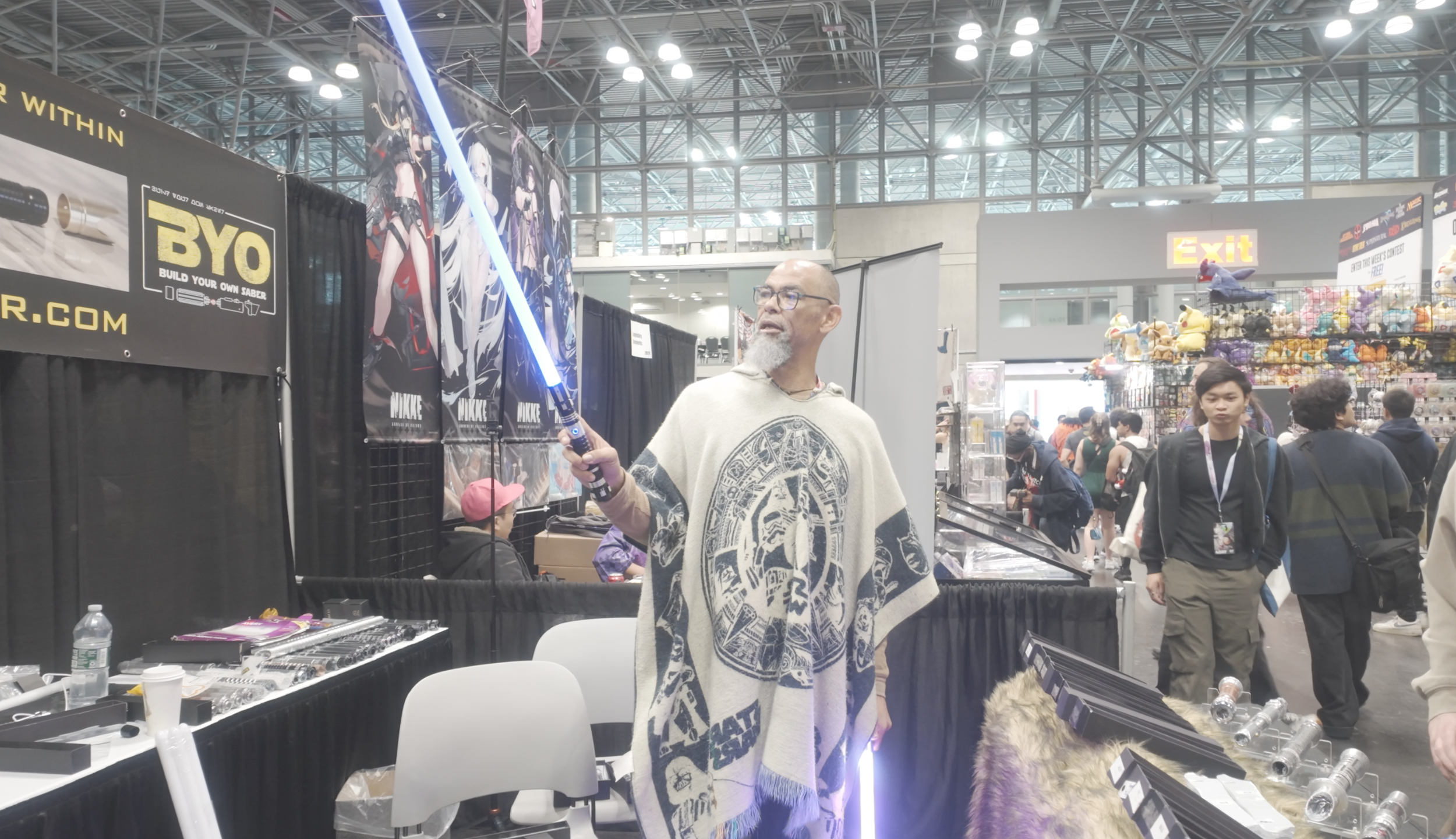 BYO build your own saber booth anime nyc 2026 exbihit hall