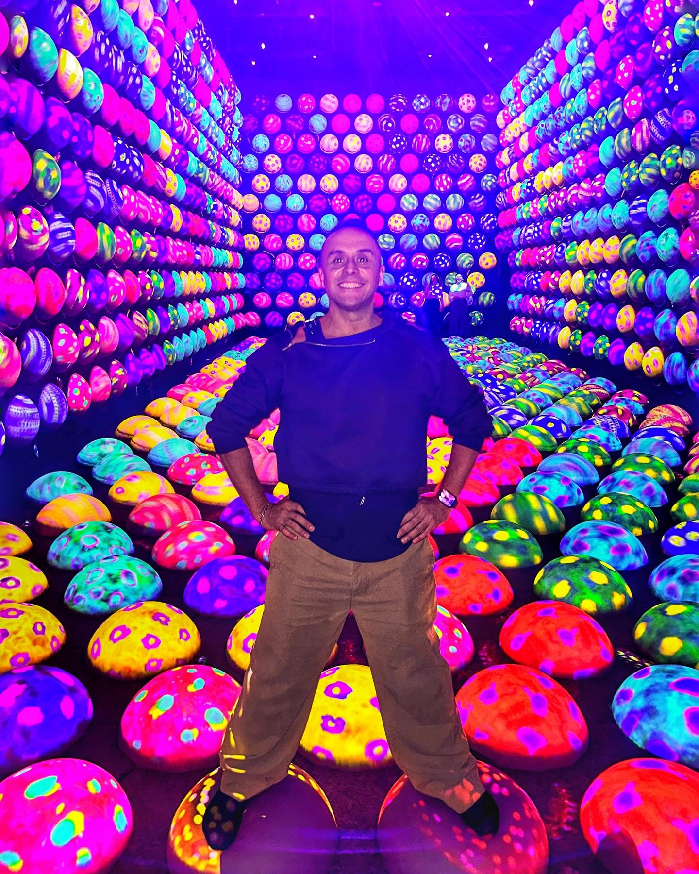 Team Labs in Jeddah was a blast!! #color #teamlabsjeddah