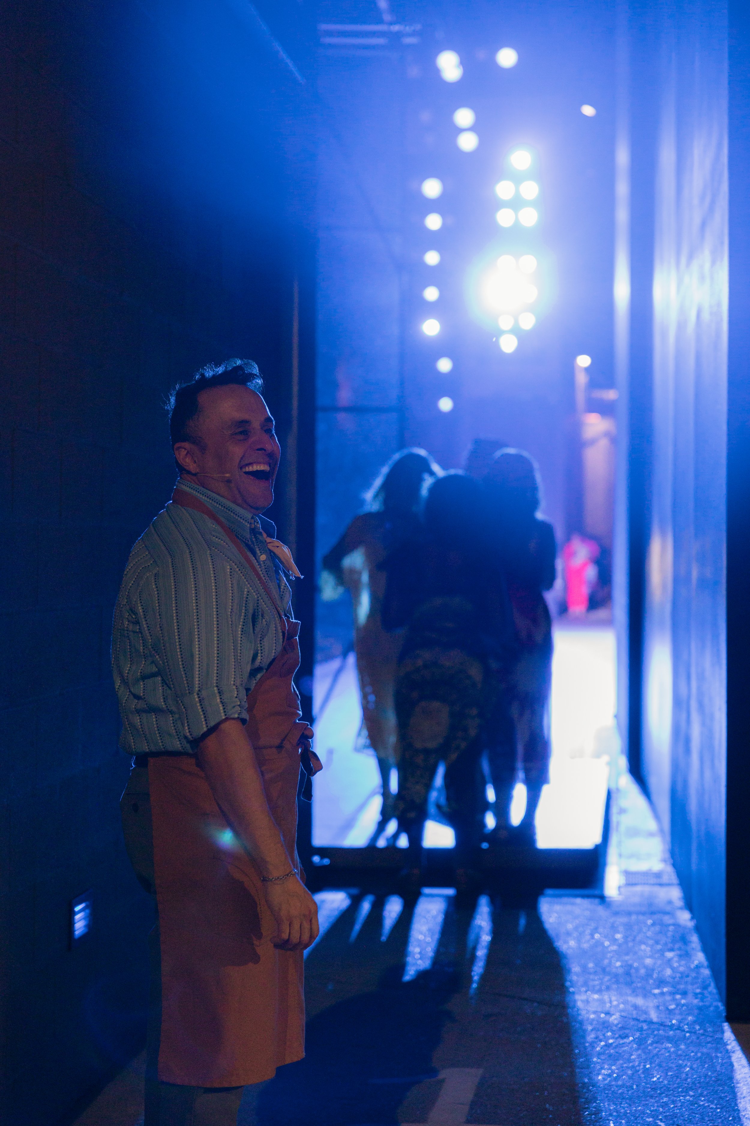 Back Stage of La Cage at the Muny