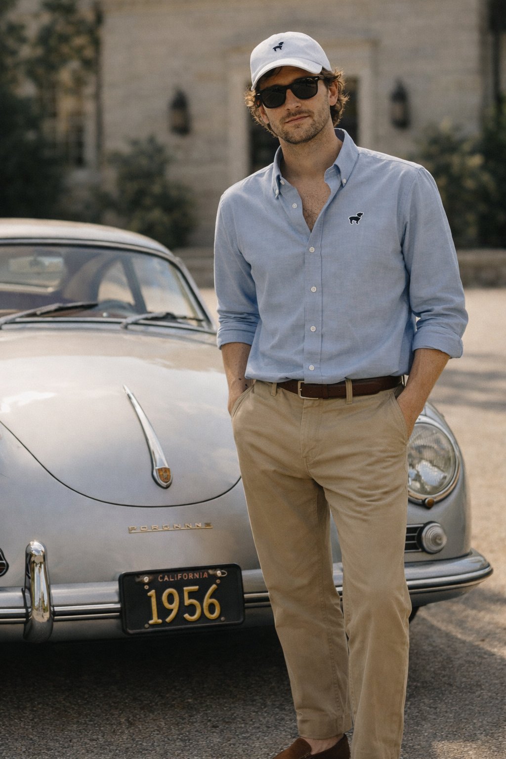 The Saugy Dig Chambray Oxford White Saugy Dog Hatjpg