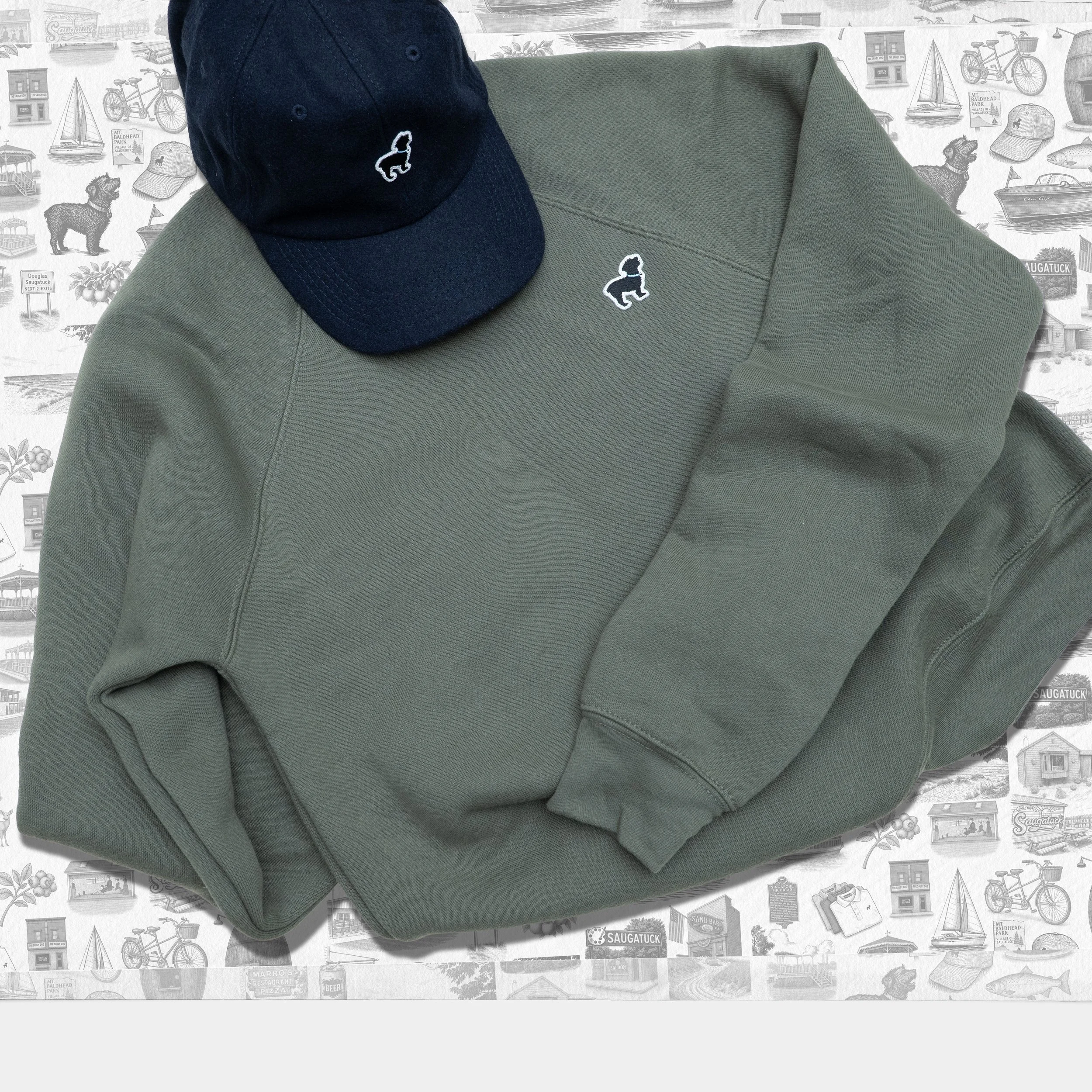 Luxe Pullover – The Saugy Dog® | The Official Dog of Saugatuck®