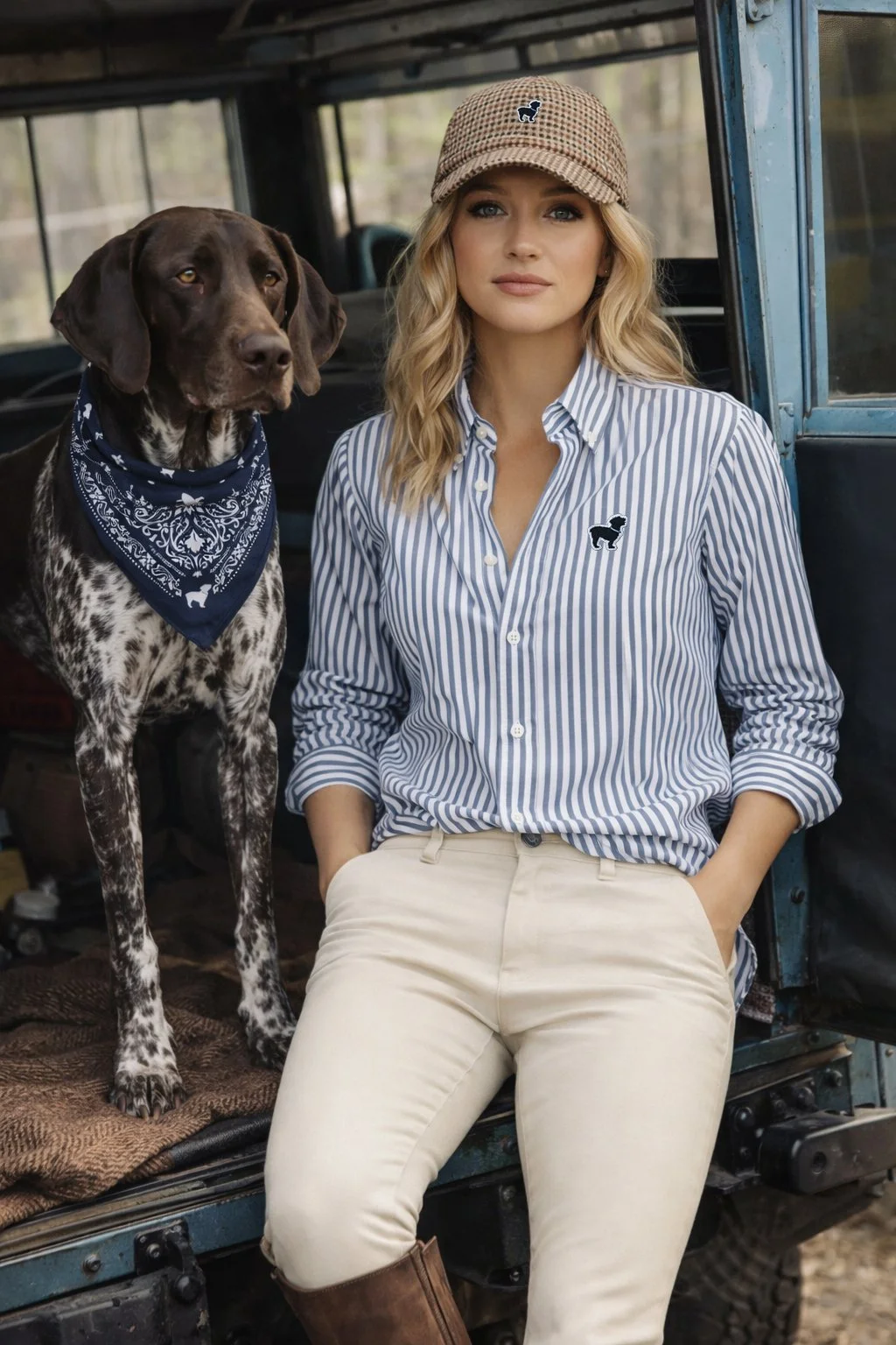 The Saugy Dog Blonde hunting dog.jpg