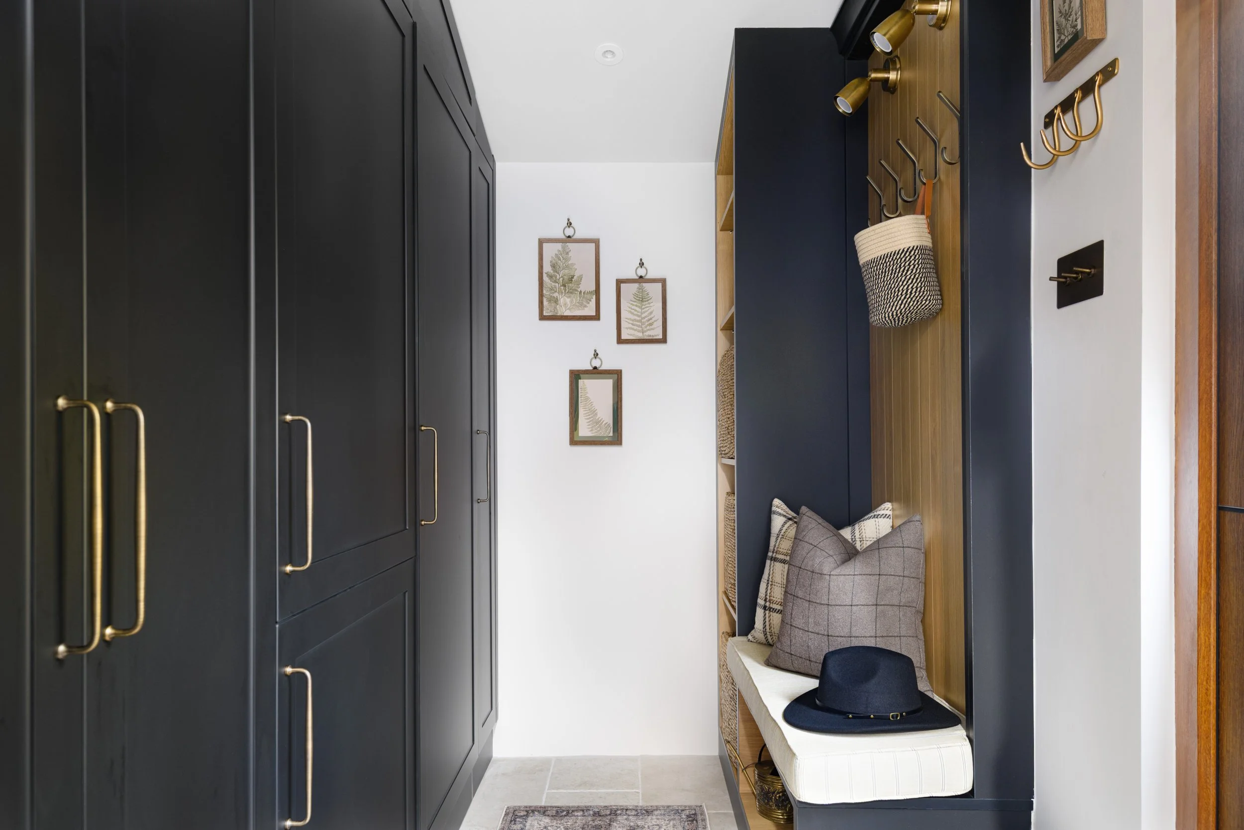 Interior design detail showcasing a refined and cohesive residential space