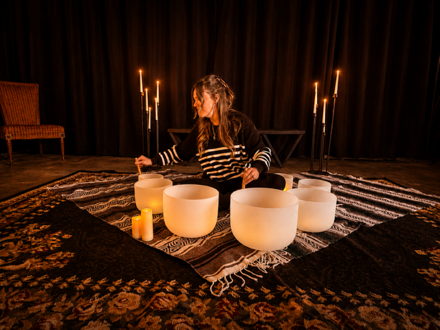 Blue Moon Sound Bath with Kristen June 1st 8PM