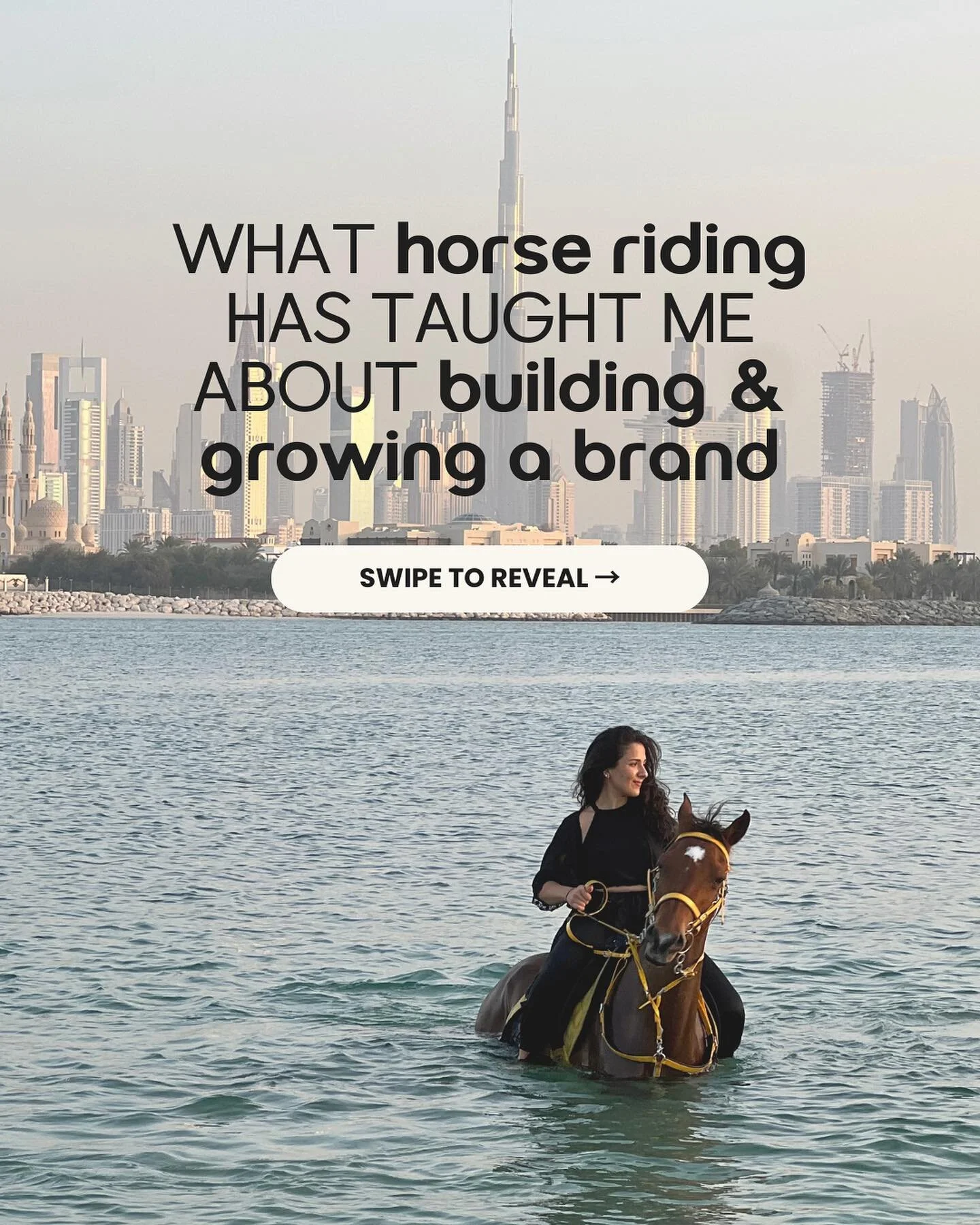 Is it just me or are you relating everything back to your Brand as well 🤔 3 facts horse riding has taught me about building &amp; growing a Brand 🔥 @brandinflow 

#🐎 #horseriding #branding #brandidentity #brandcoaching #brandconsultant